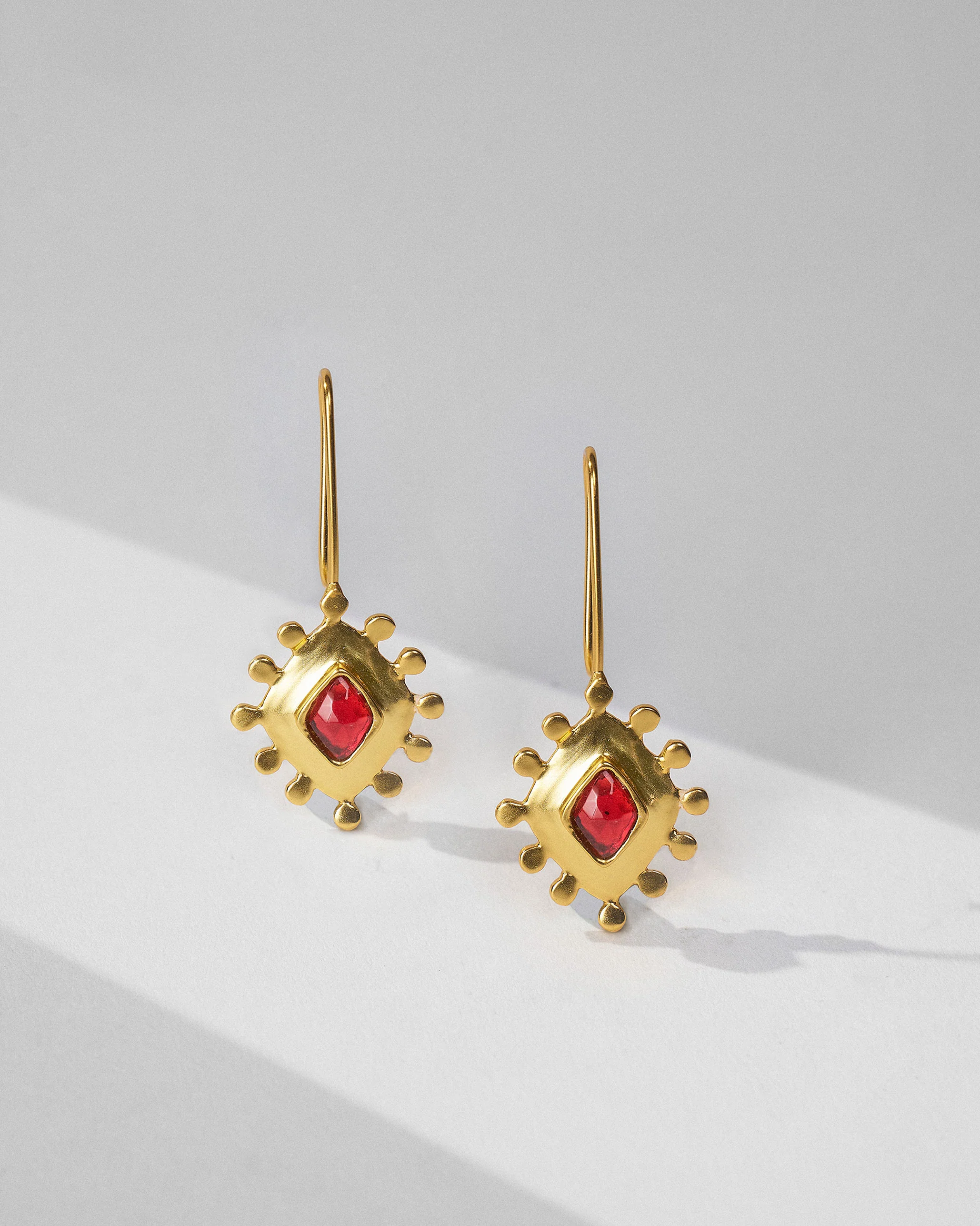 Garnet Barfi Drops - Gold - Image 3
