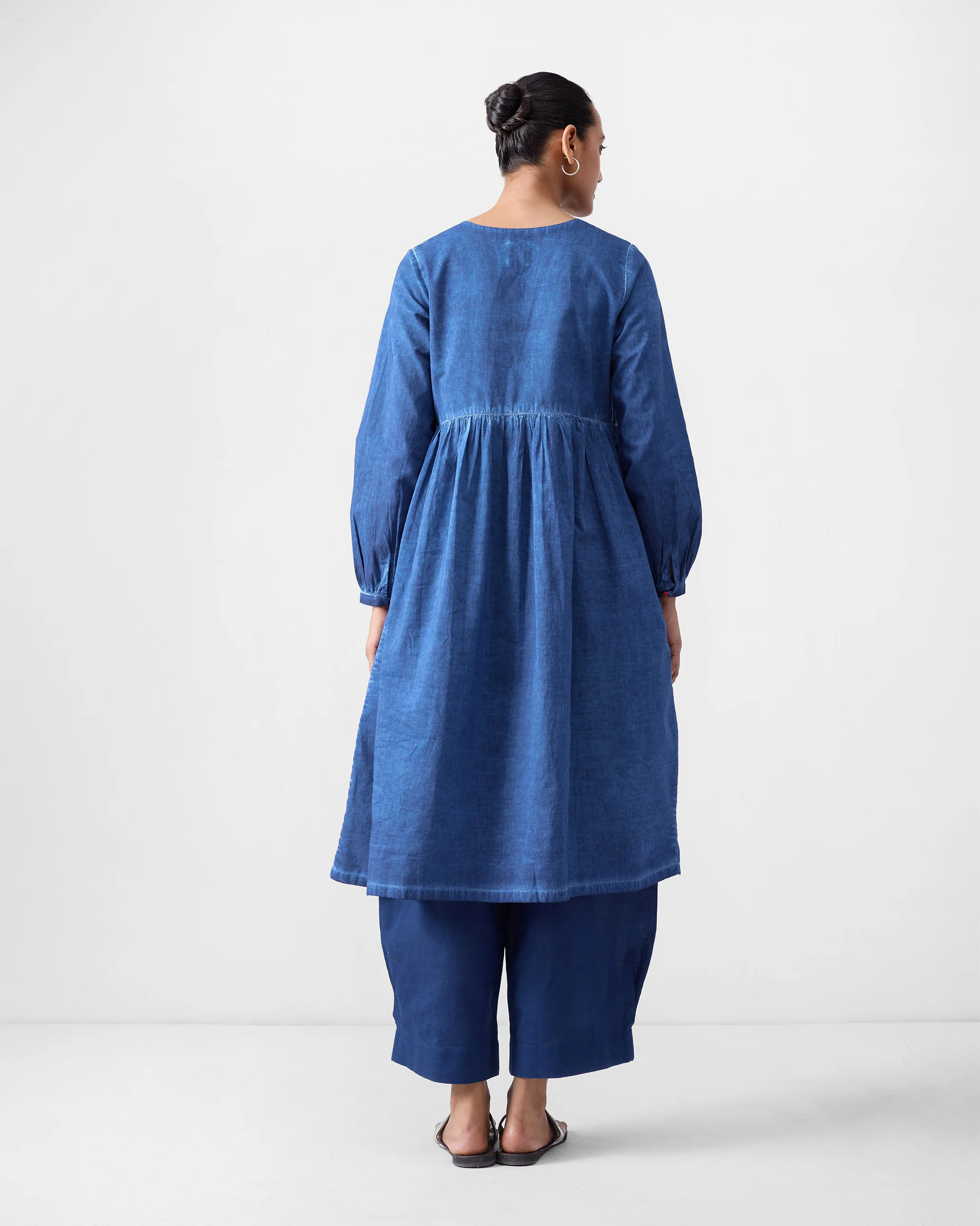 Geisha Kurta - Blue - Image 4