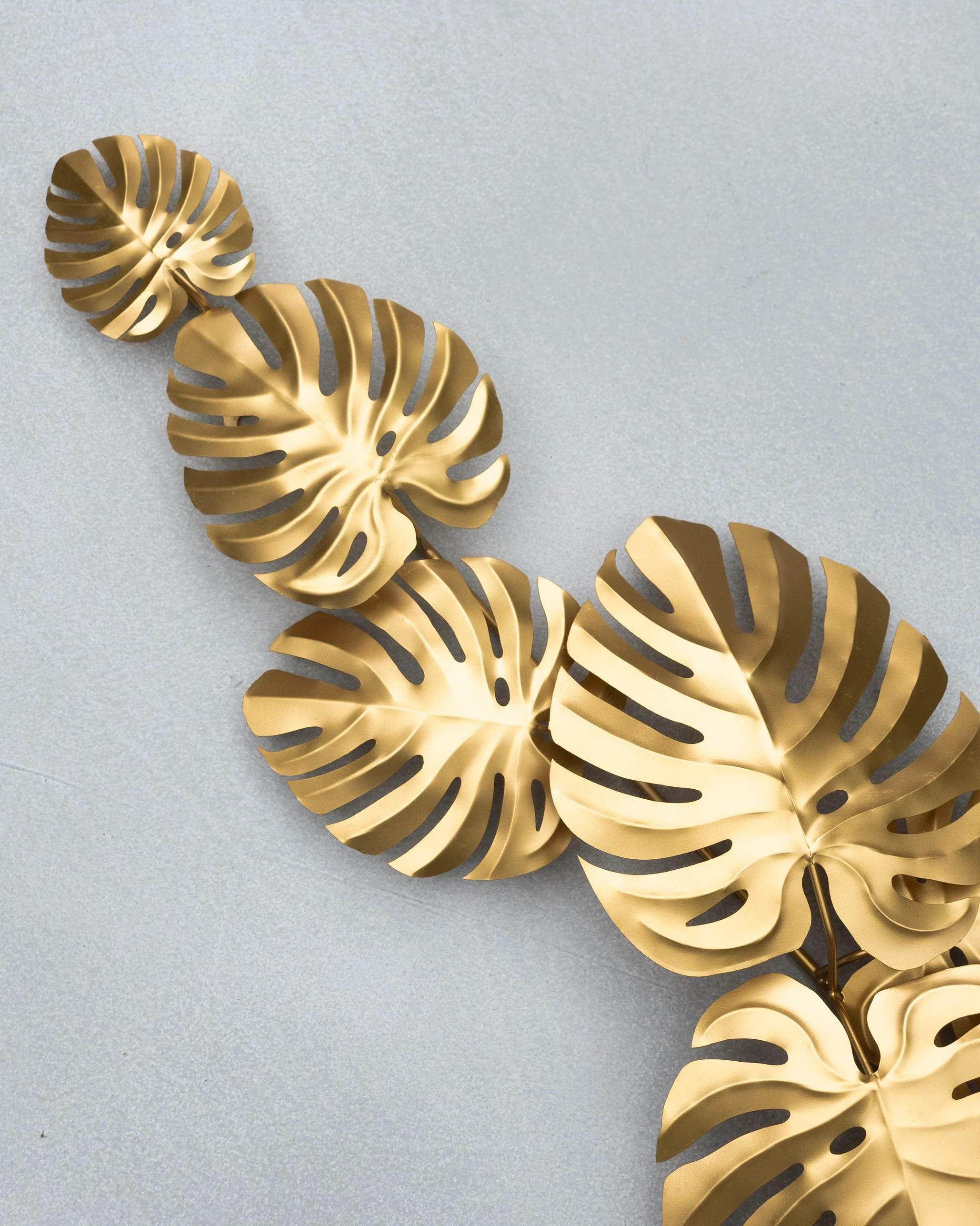 Gilded Monstera Home Accent - Image 2