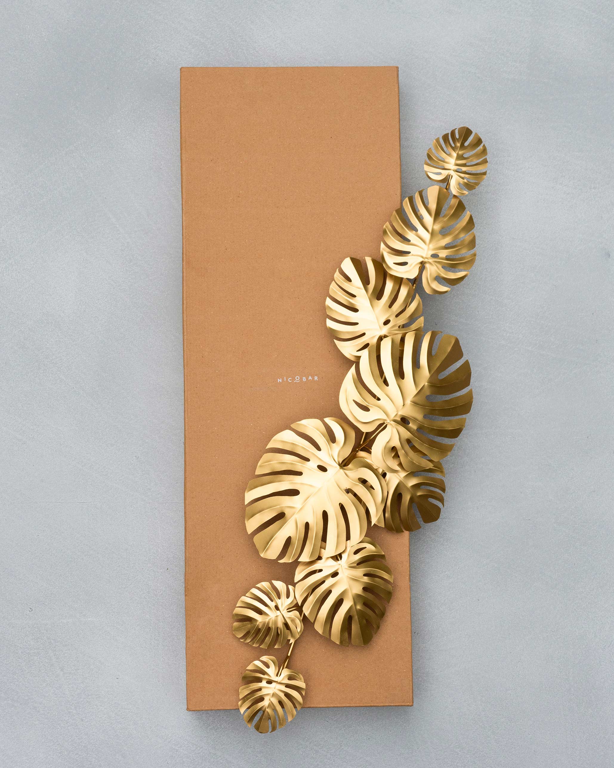 Gilded Monstera Home Accent - Image 4