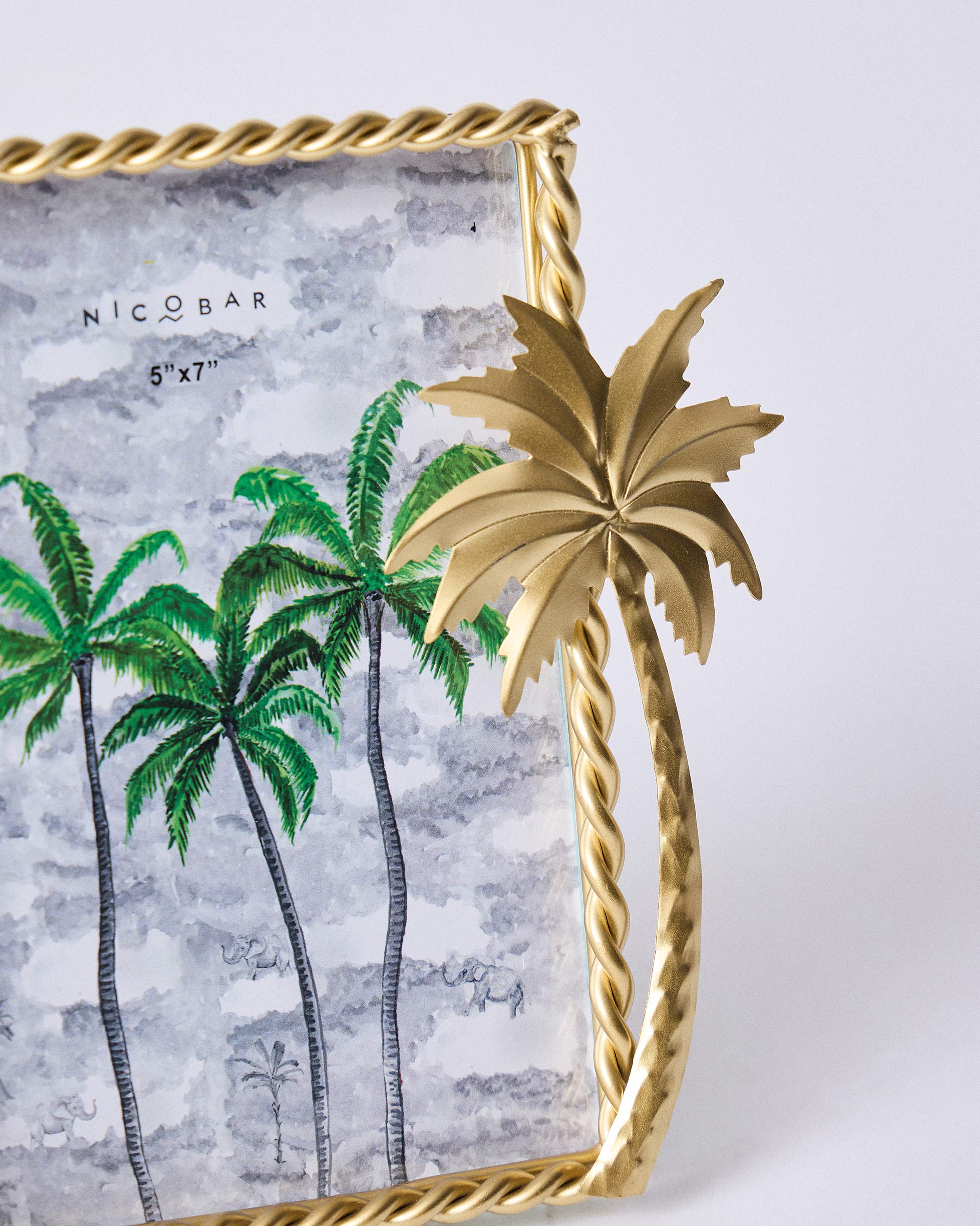 Gilded Palm Photo Frame - Image 2