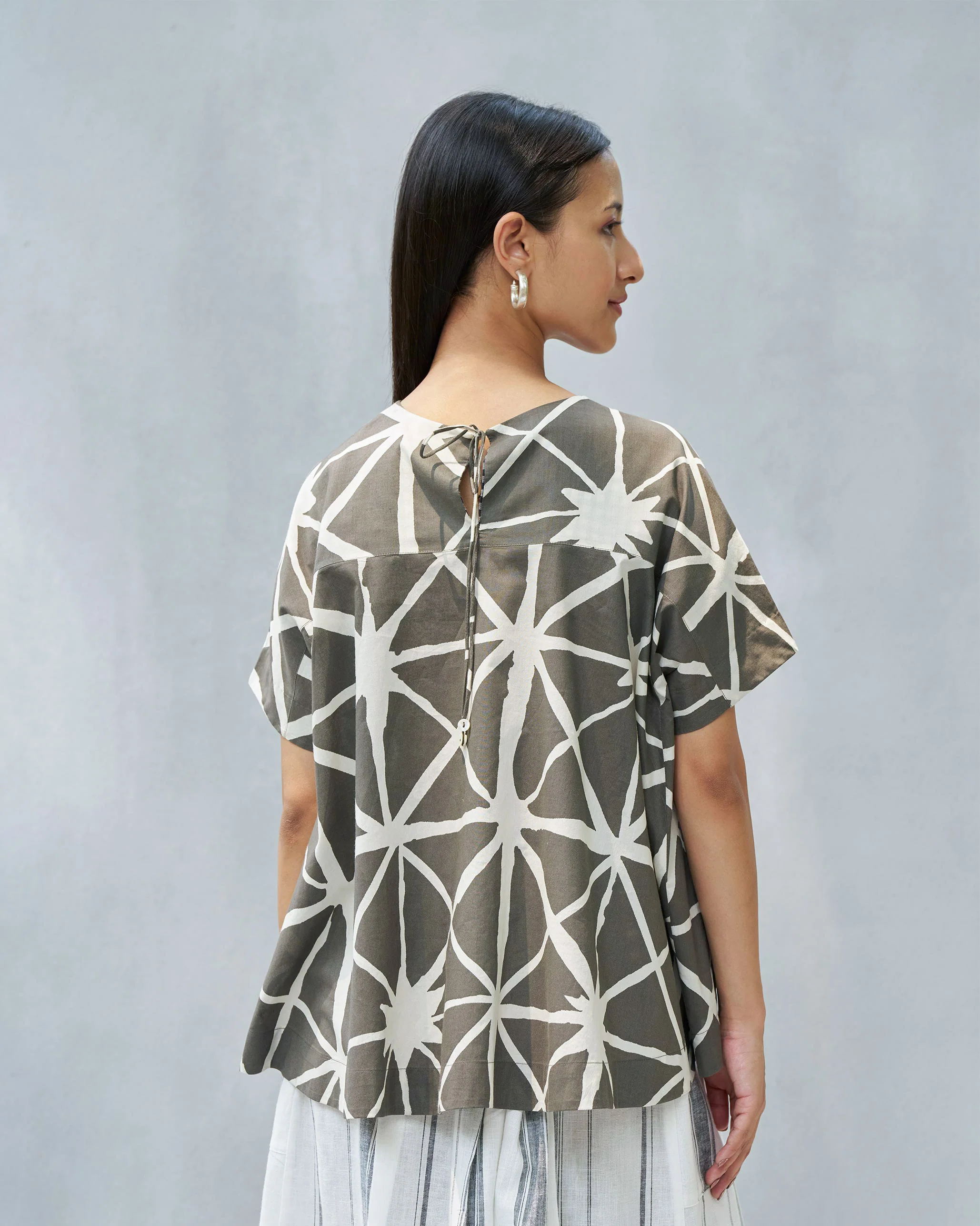 Gina Top - Stone & Ivory - Image 5