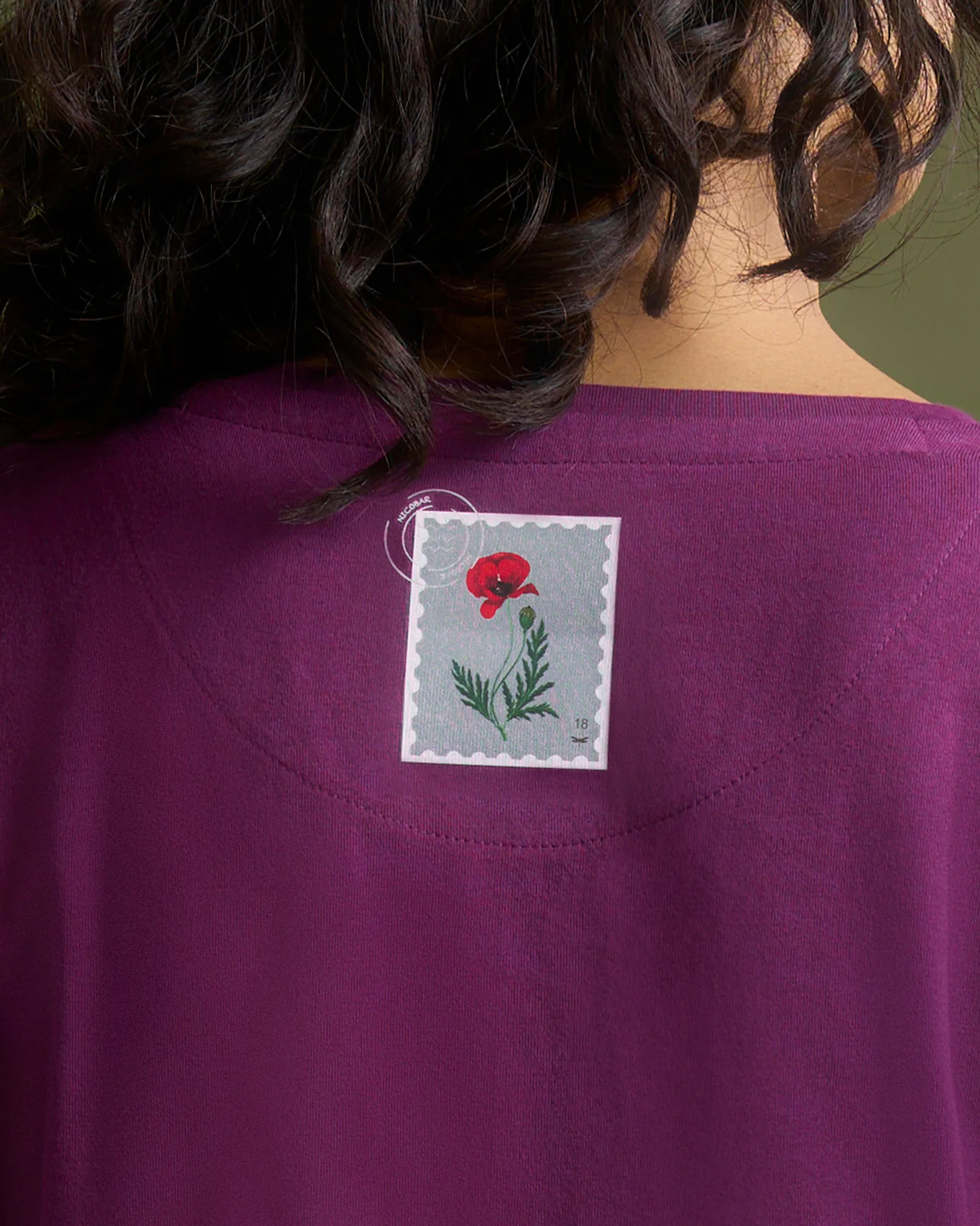 Gingerbread T-shirt - Wine - Image 2