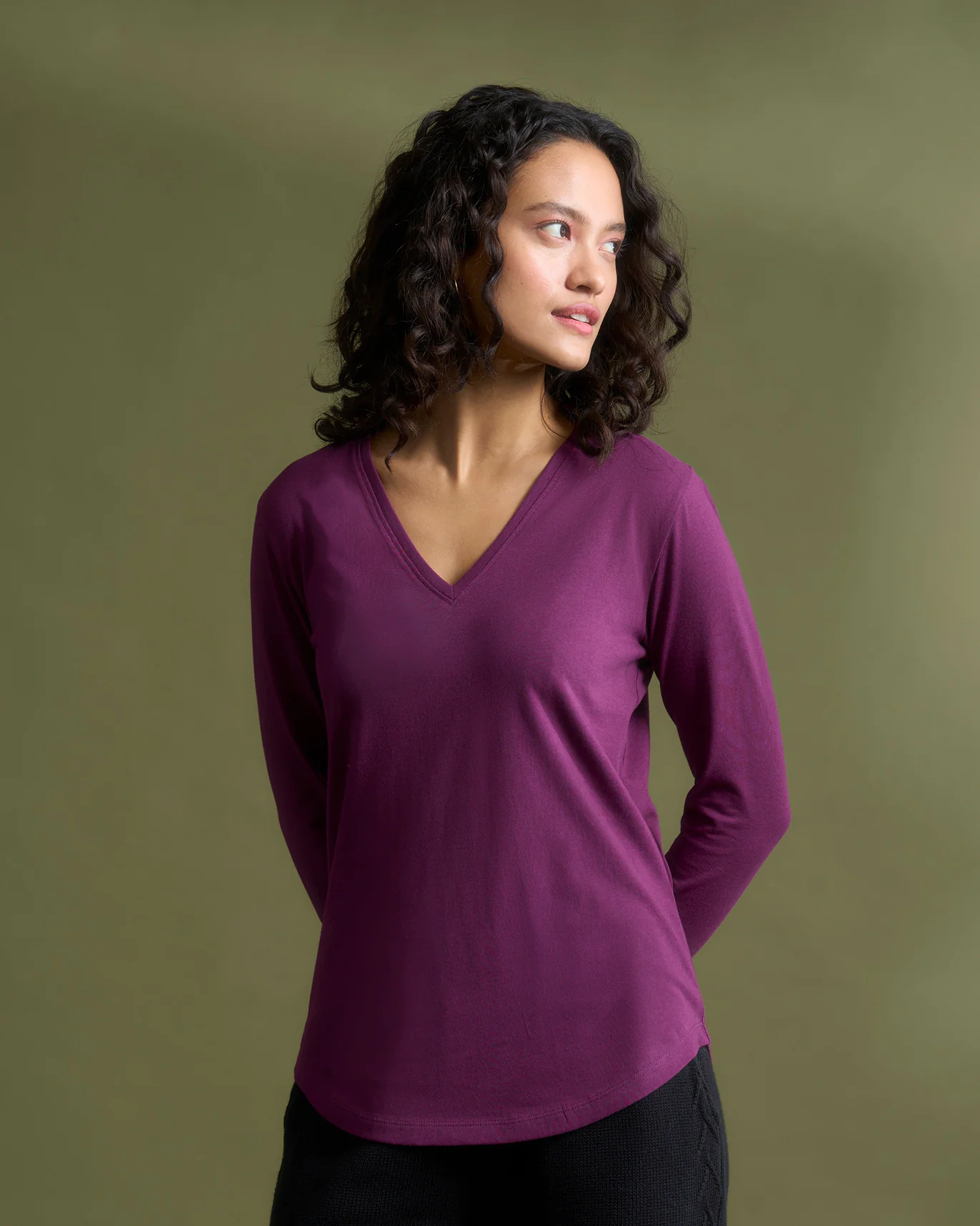 Gingerbread T-shirt - Wine - Image 3