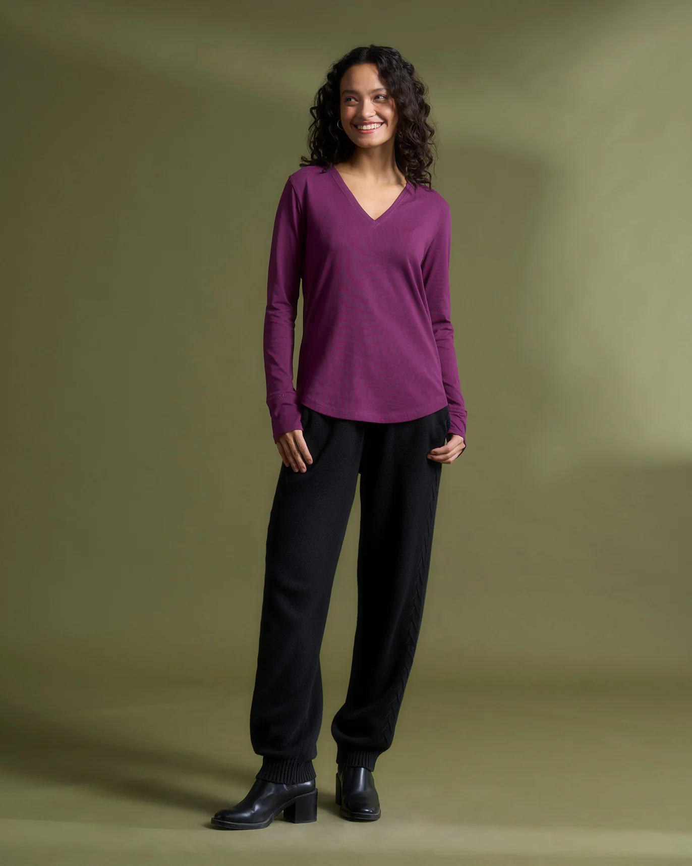 Gingerbread T-shirt - Wine - Image 7