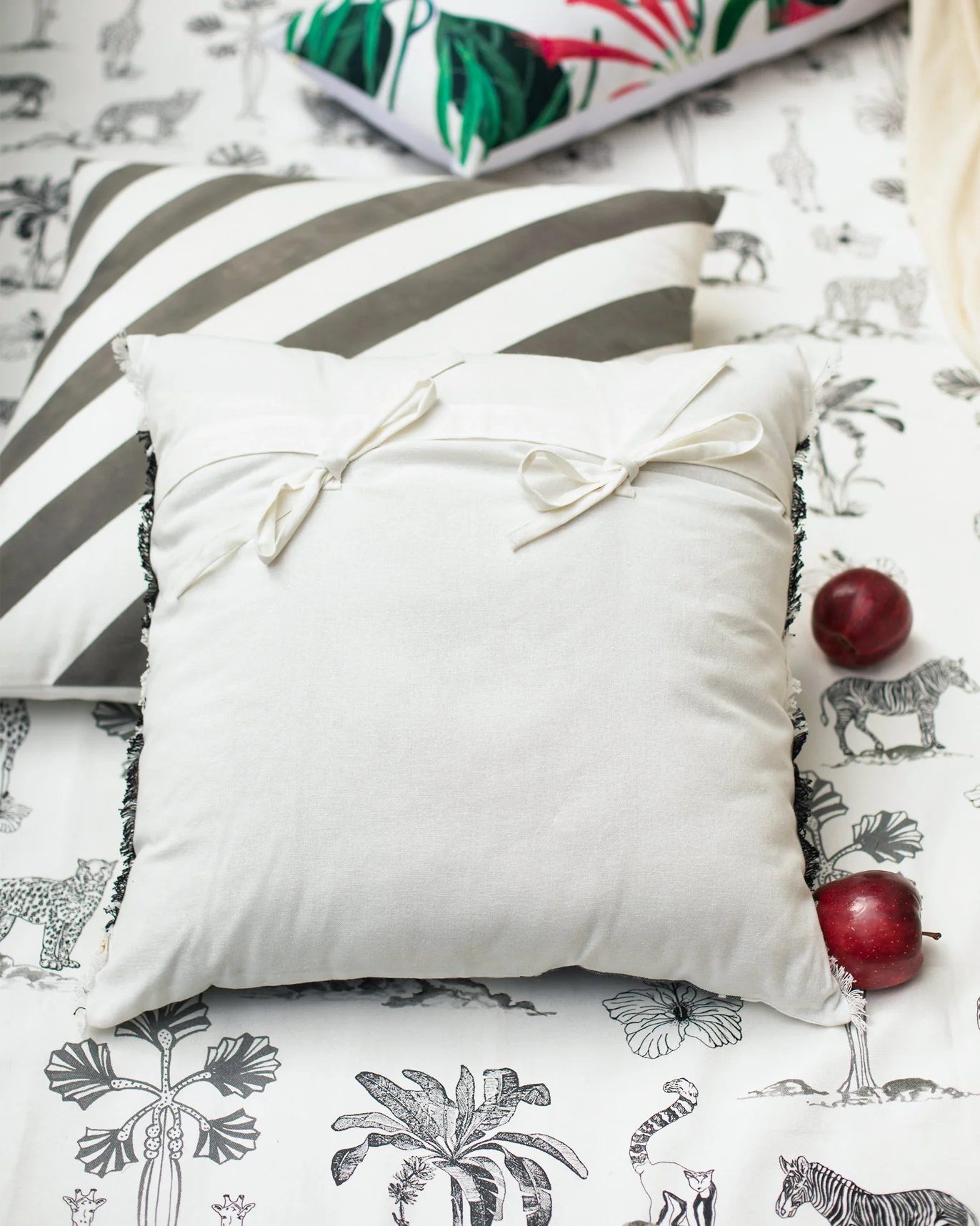 Gingham Cushion Cover - Image 3