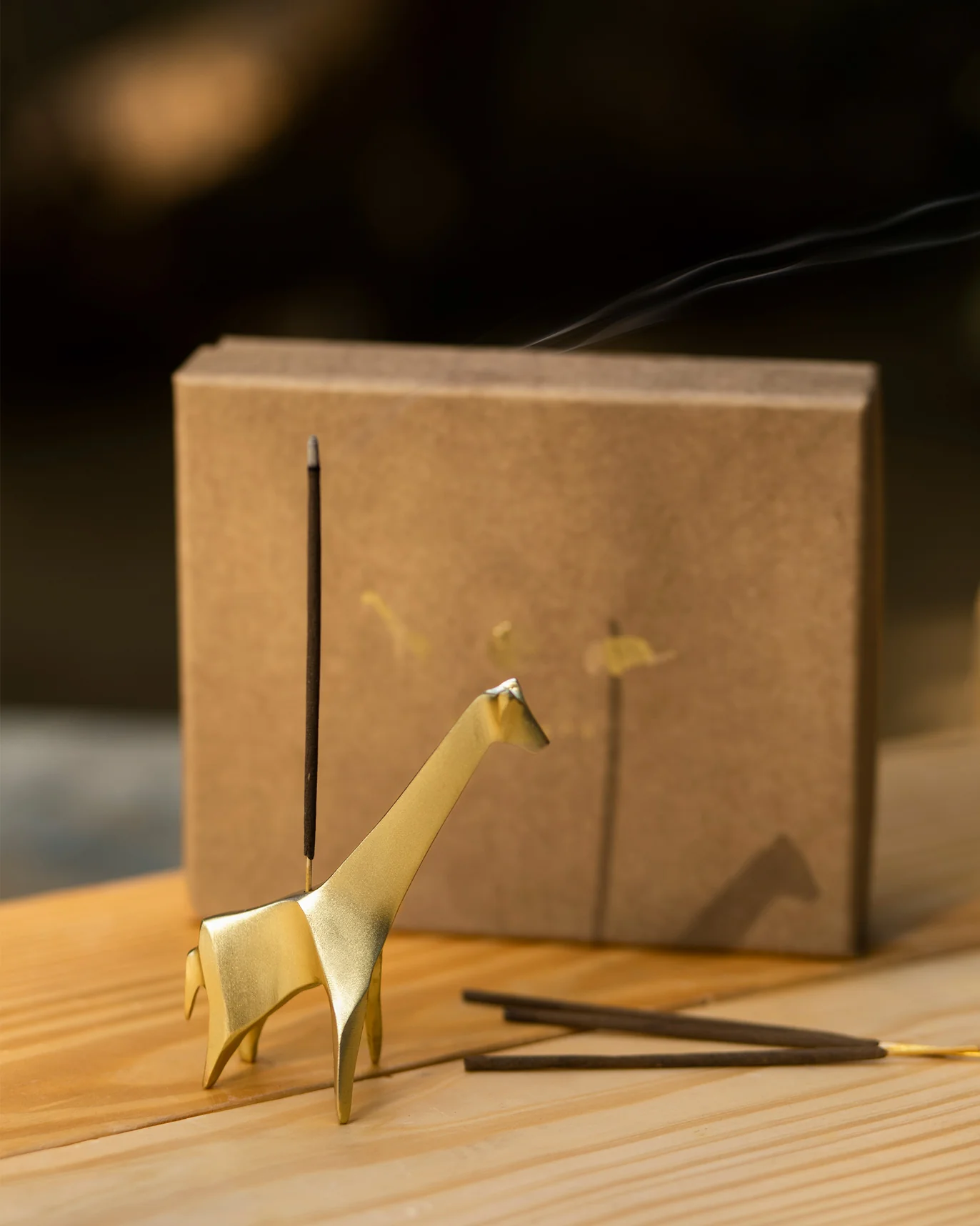 Giraffe Incense Set - Madurai - Image 4