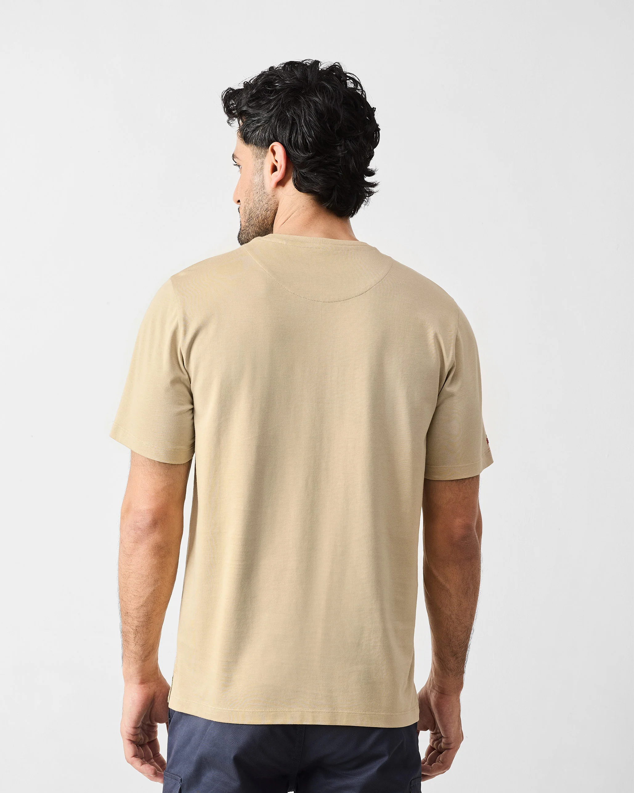 Giraffe T-Shirt - Khakhi - Image 2