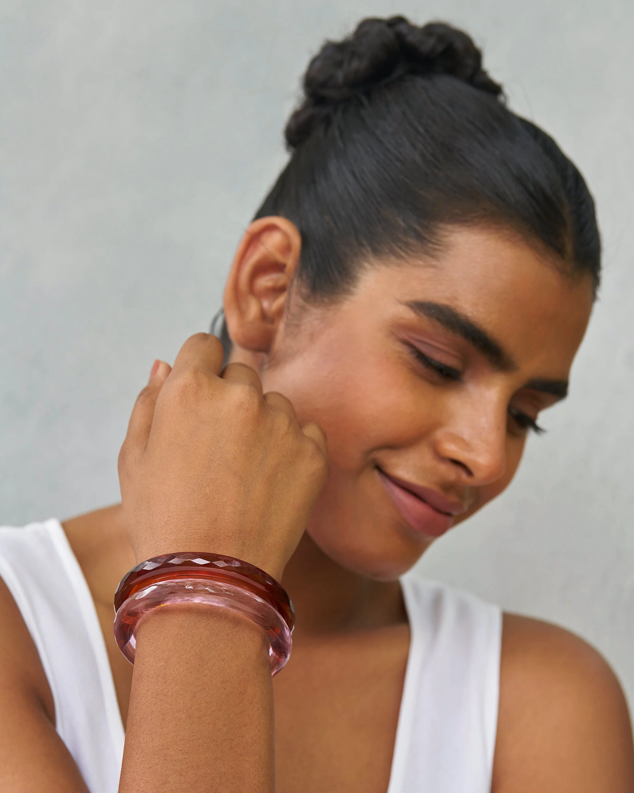 Glass Bangles - Pink & Maroon - Image 5