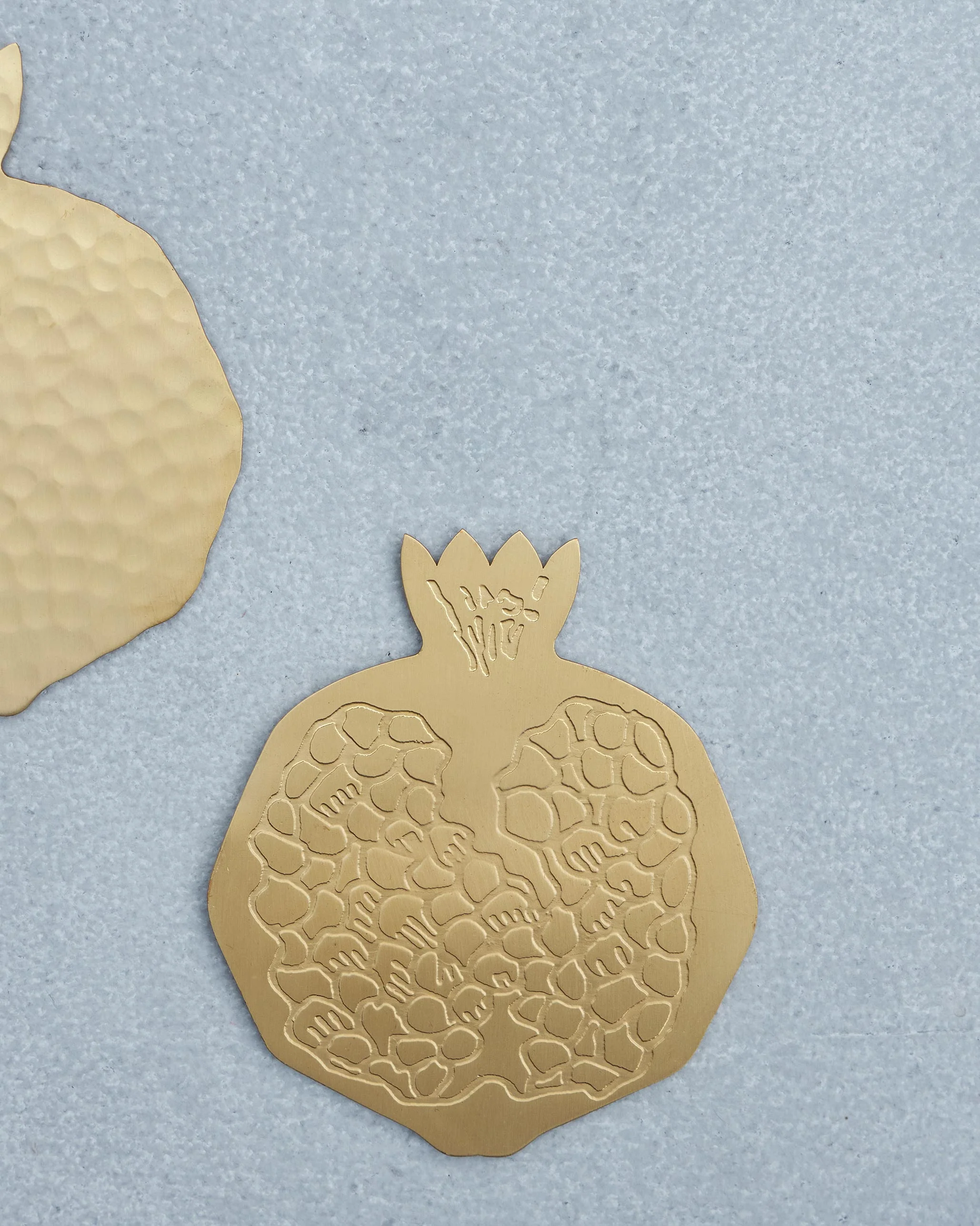 Golden Anar Coasters - Set of 2 - Image 2