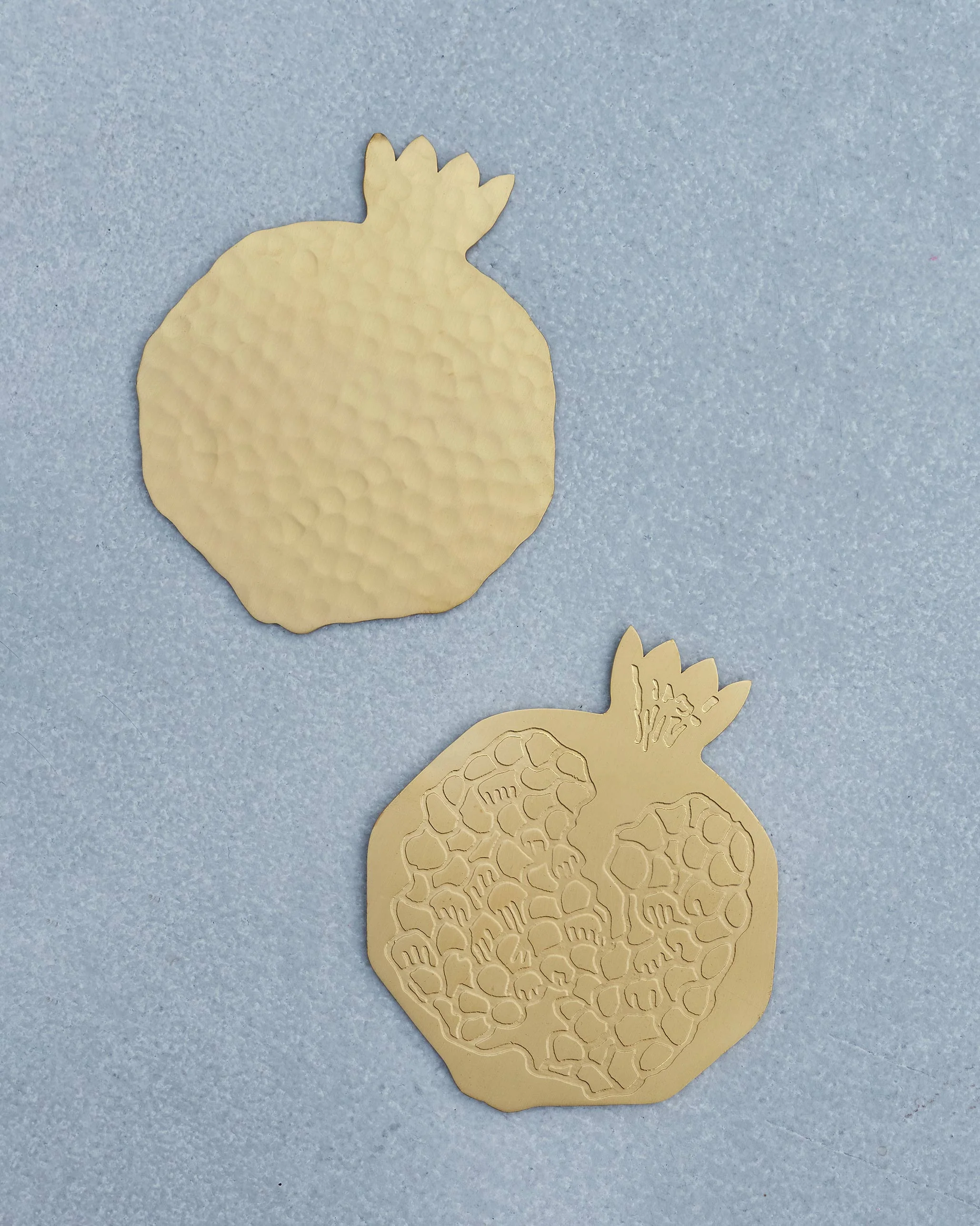Golden Anar Coasters - Set of 2 - Image 3