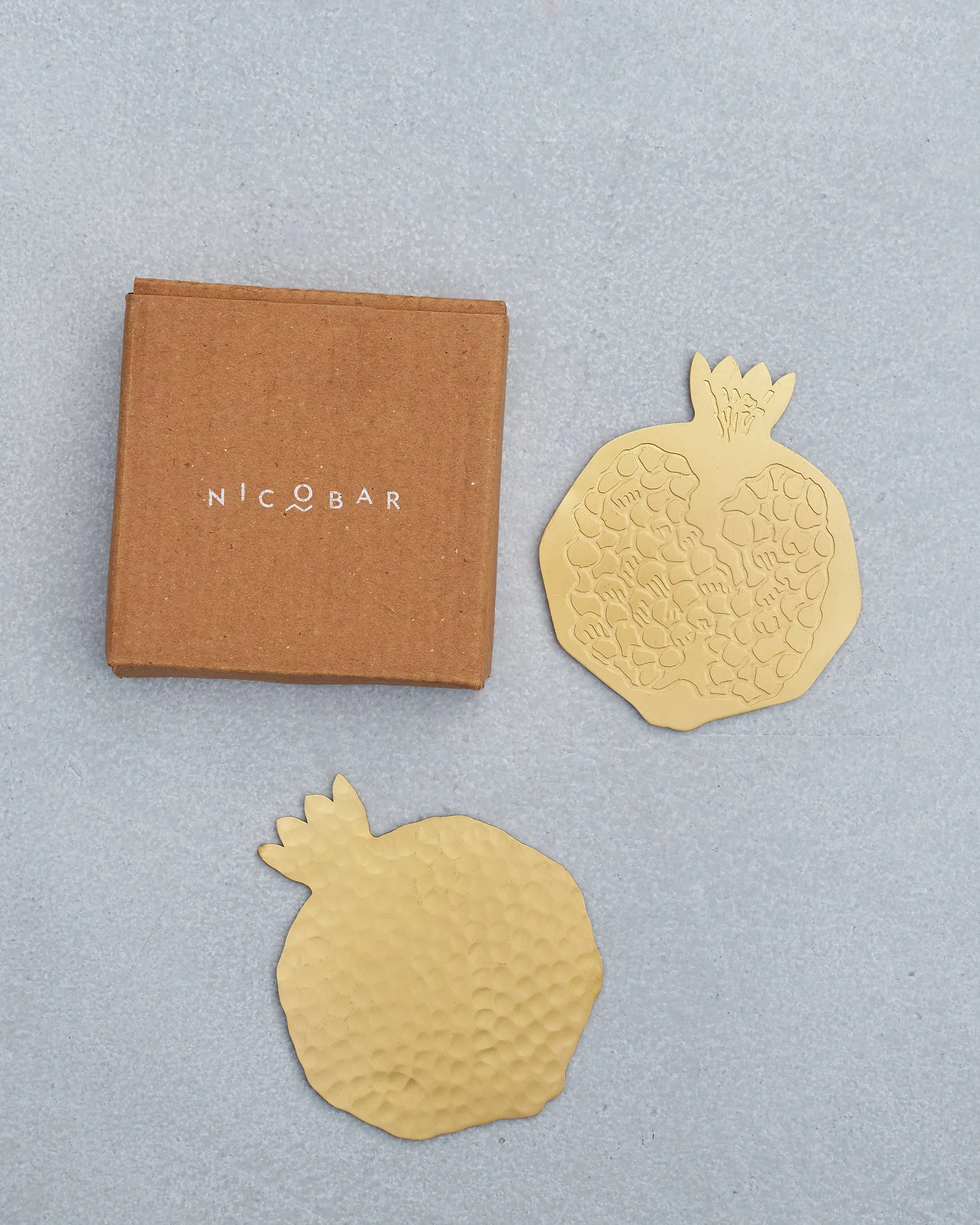 Golden Anar Coasters - Set of 2 - Image 4