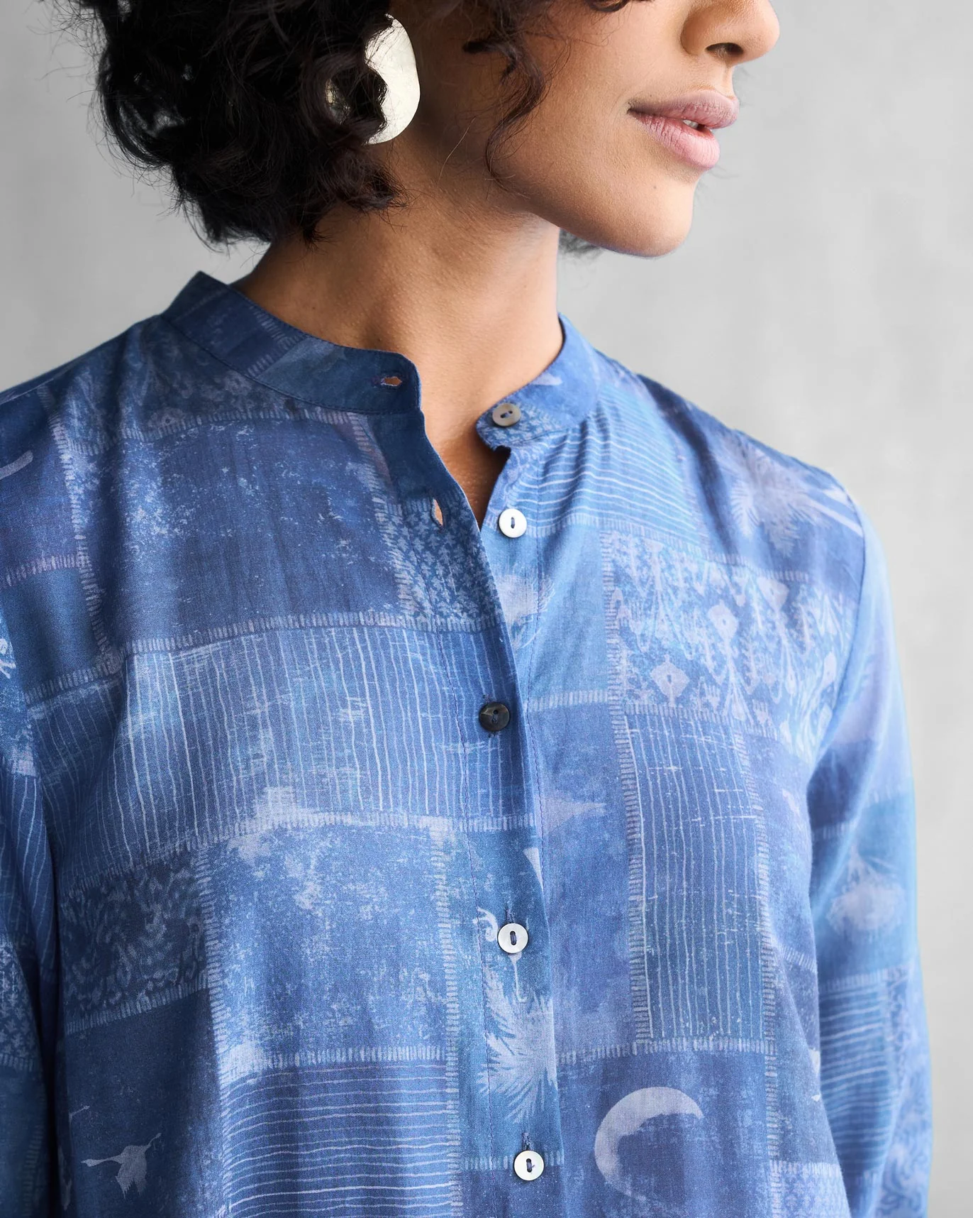 Good Opening Kurta - Navy - Image 2