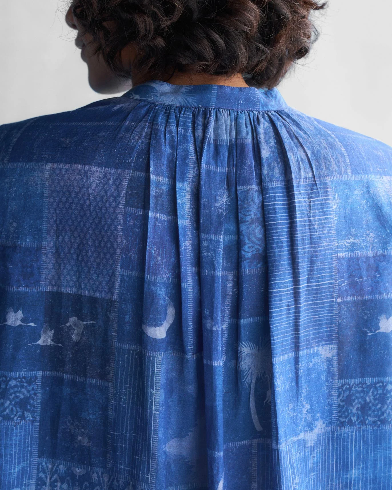 Good Opening Kurta - Navy - Image 3