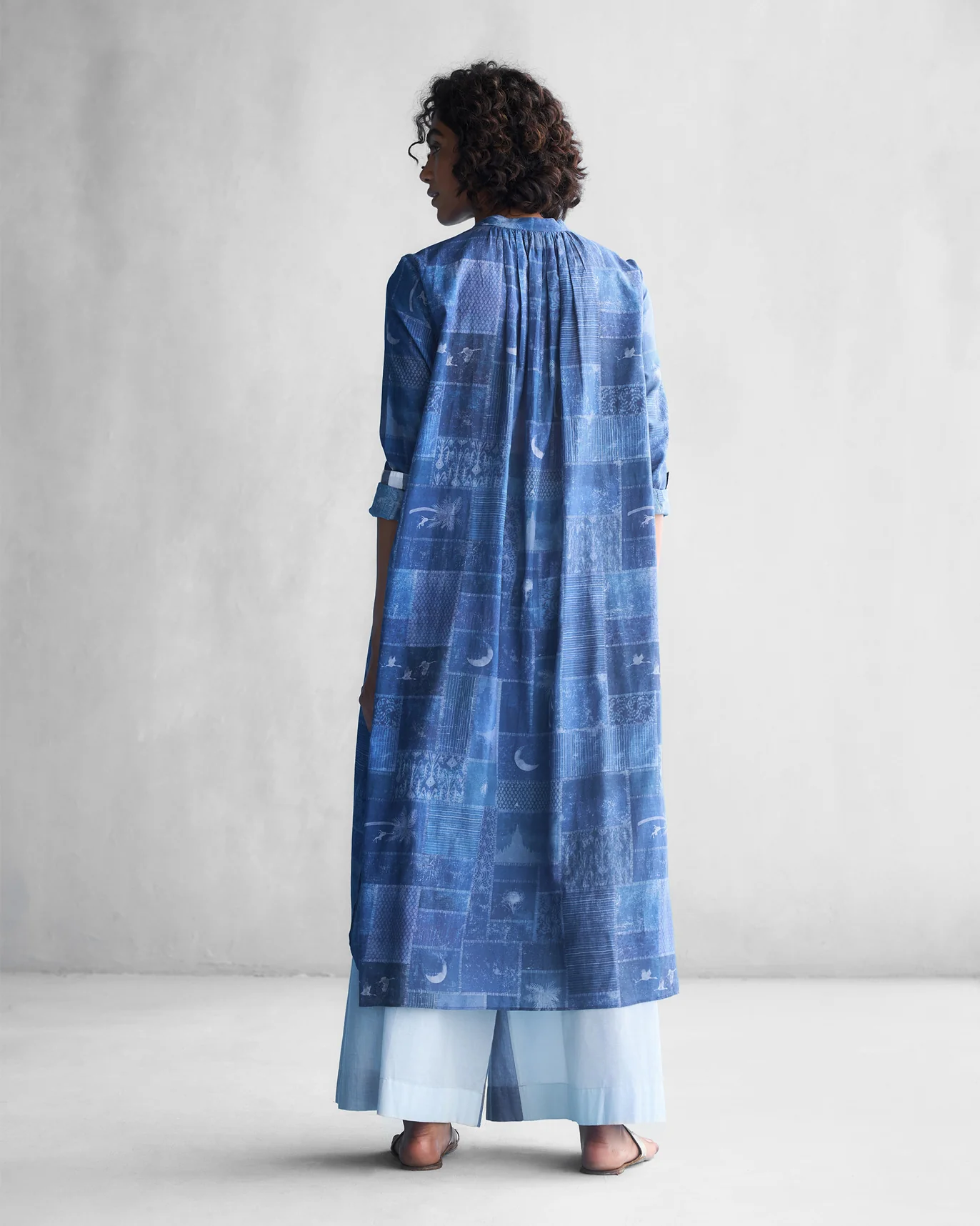 Good Opening Kurta - Navy - Image 5