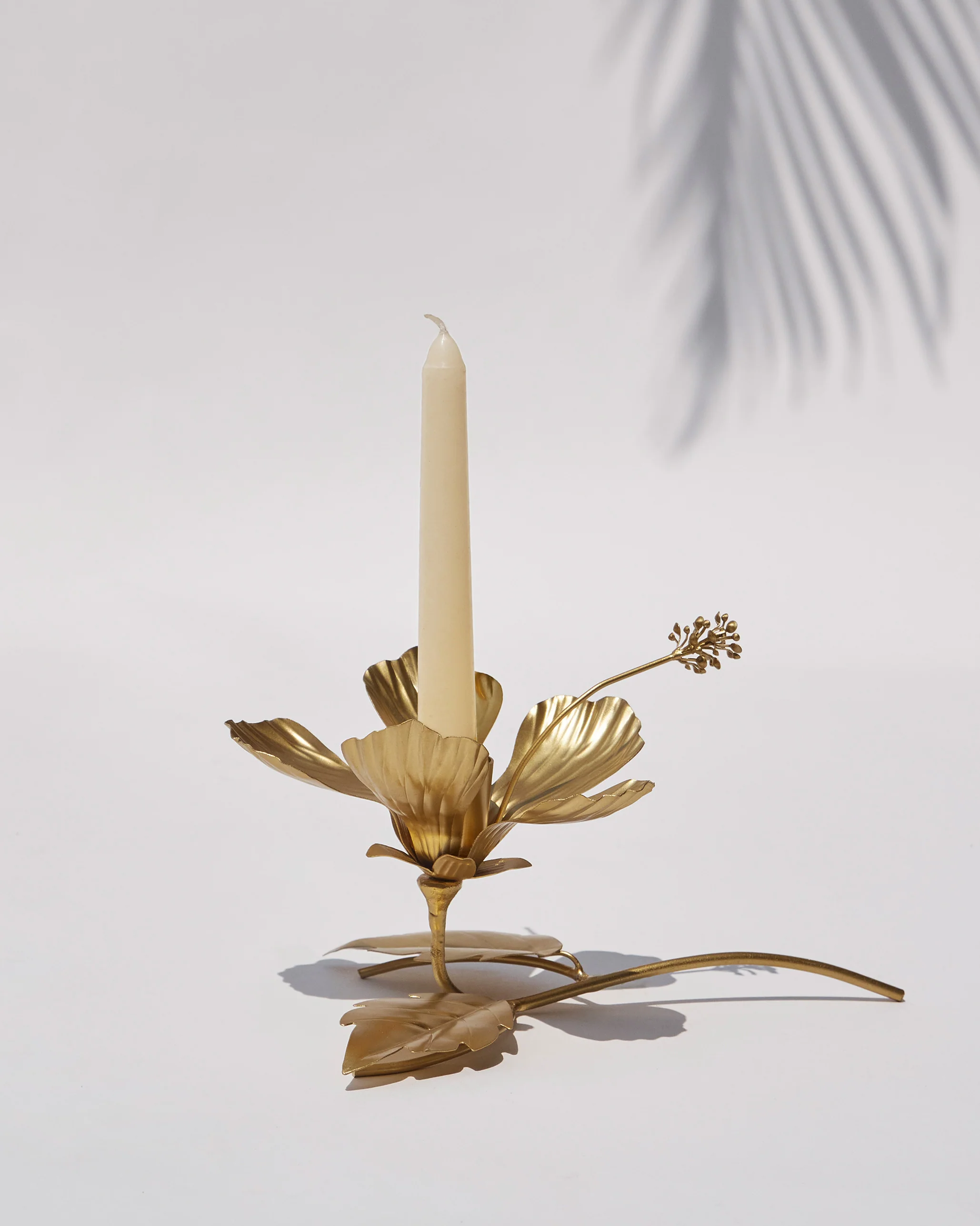 Gudhal Candle Holder - Gold - Image 3