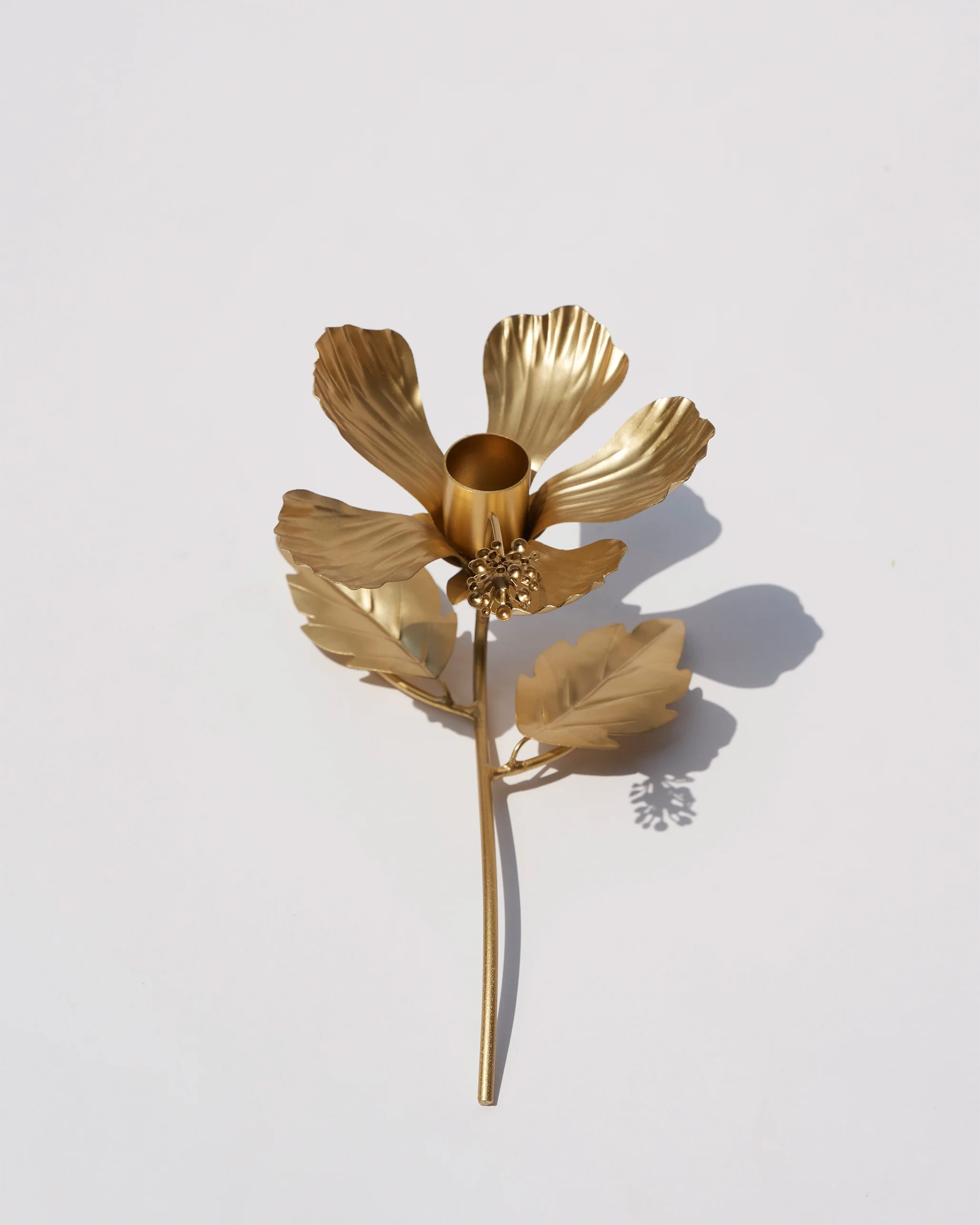 Gudhal Candle Holder - Gold - Image 4