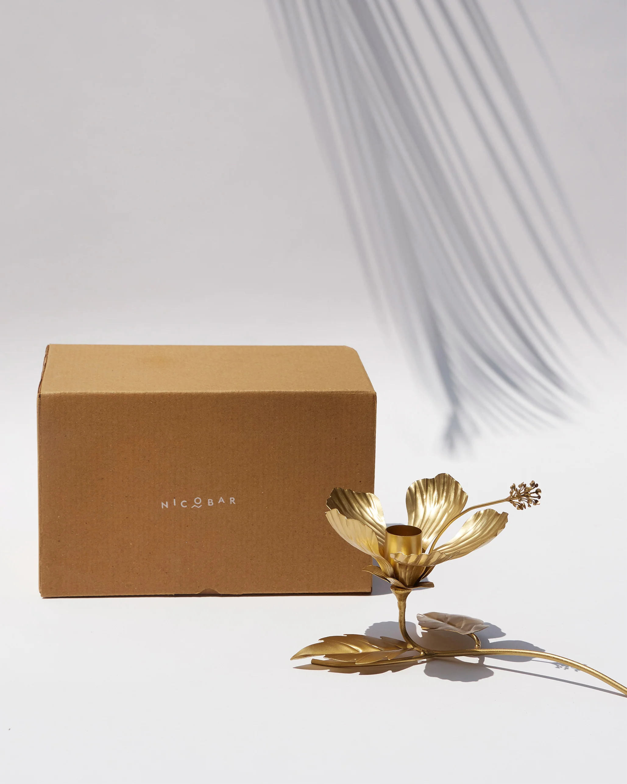 Gudhal Candle Holder - Gold - Image 5
