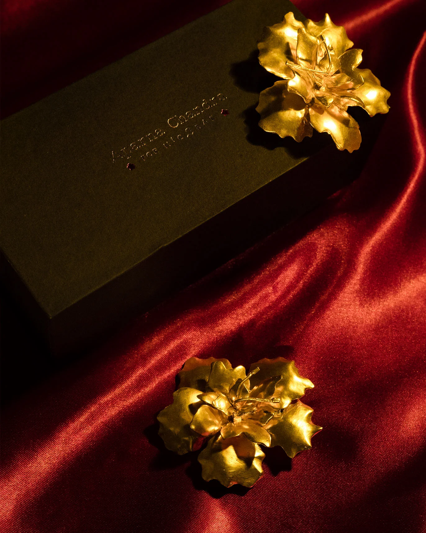 Gudhal Earrings - Gold - Image 5