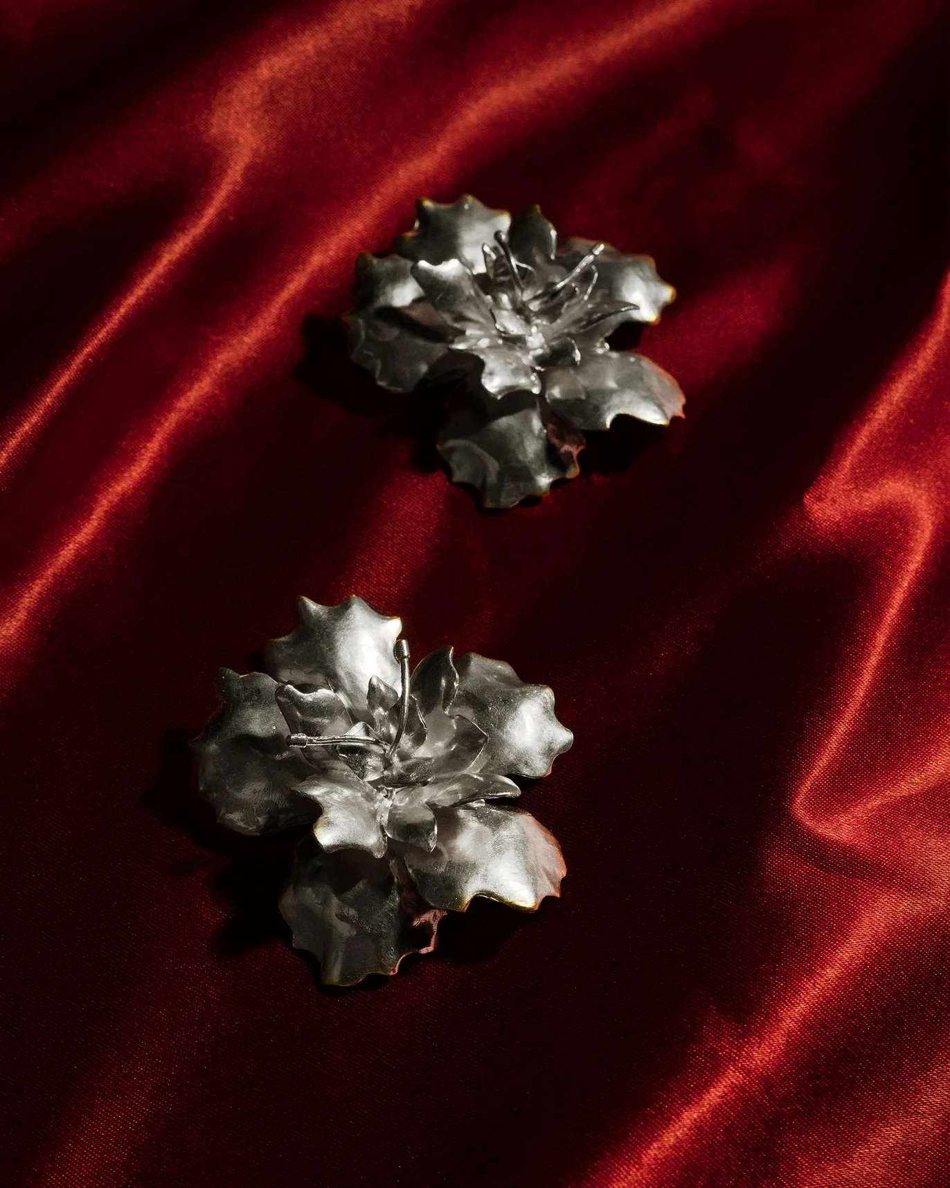 Gudhal Earrings - Silver - Image 2