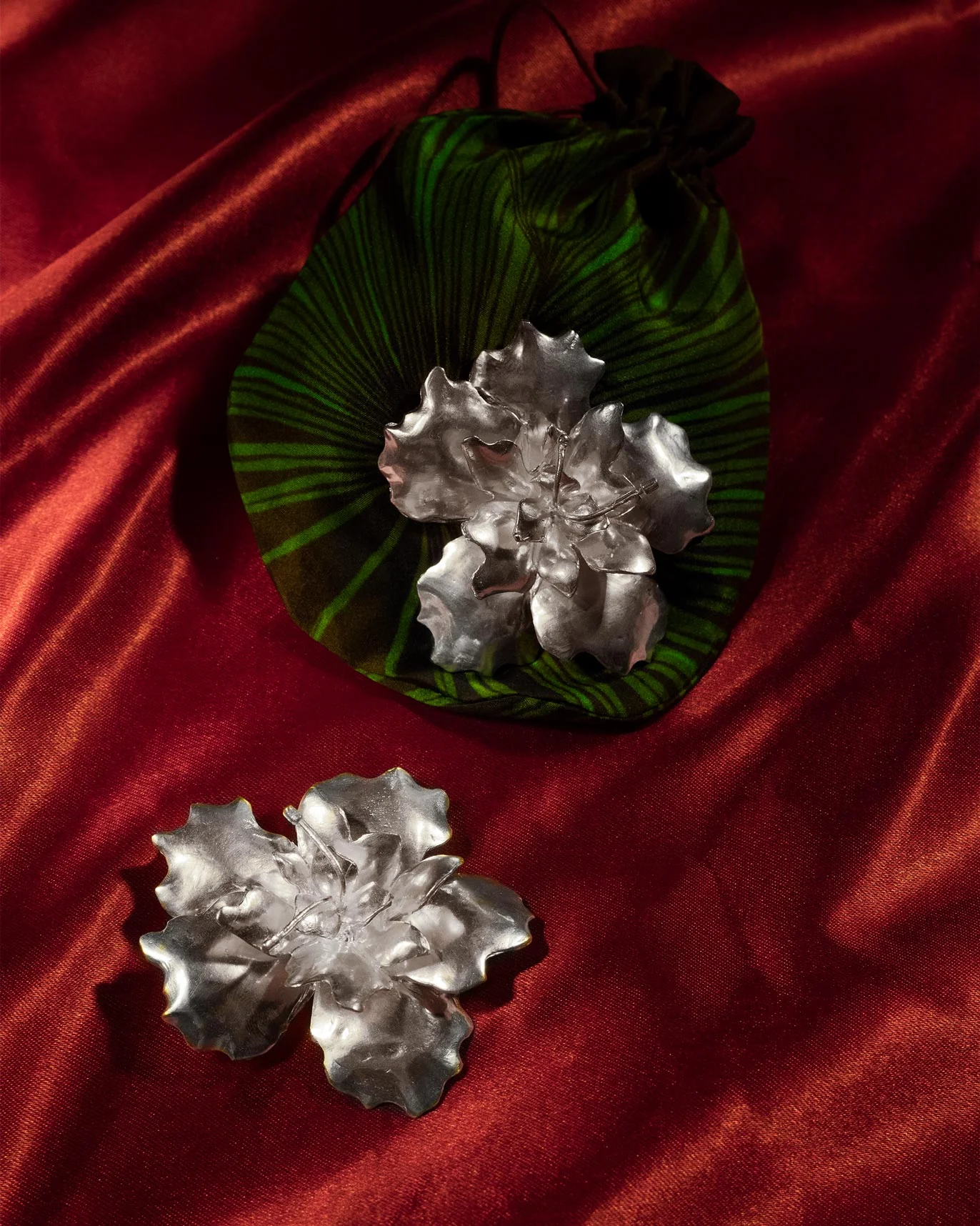 Gudhal Earrings - Silver - Image 3