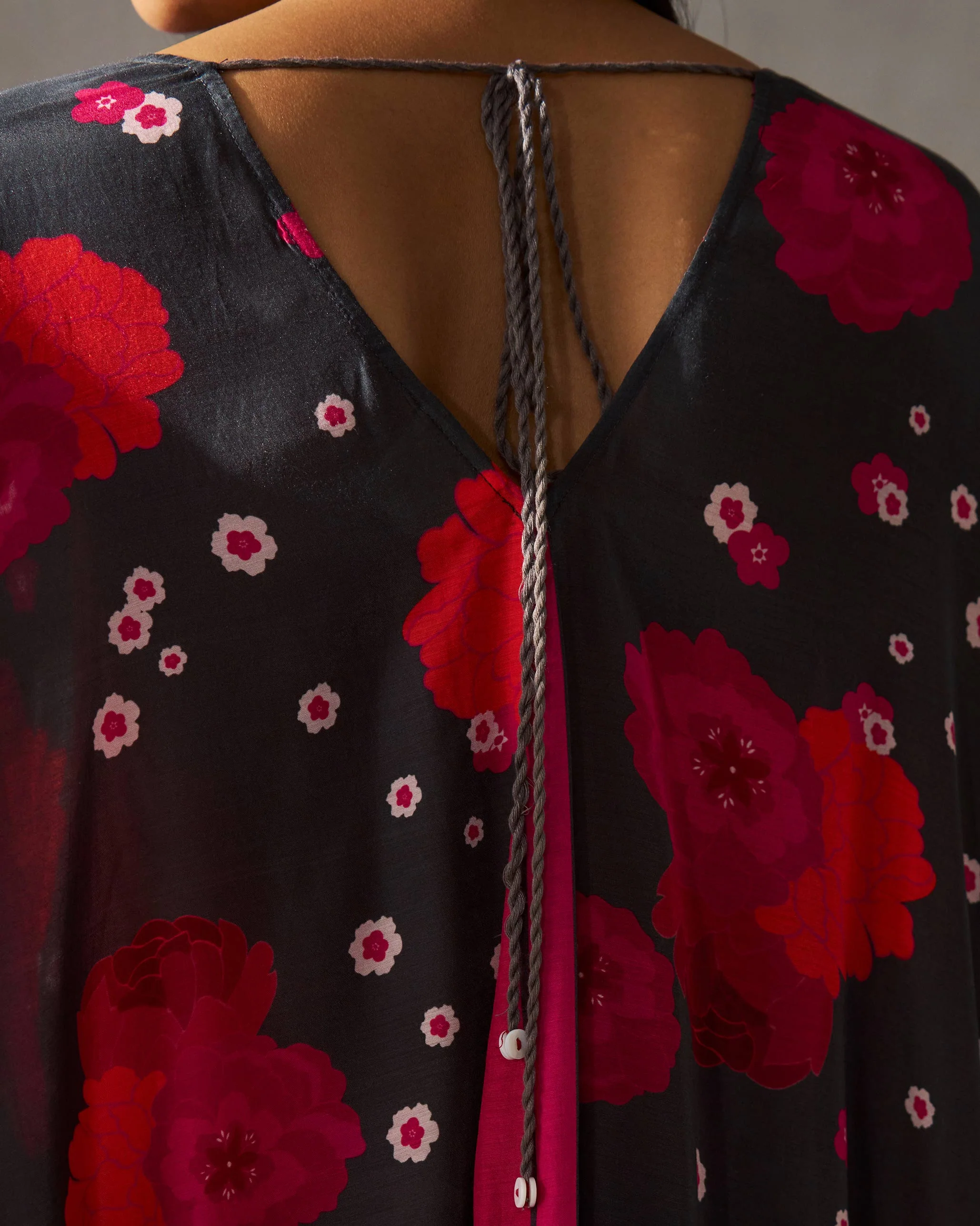 Gusset Kaftan - Multi Color - Image 3