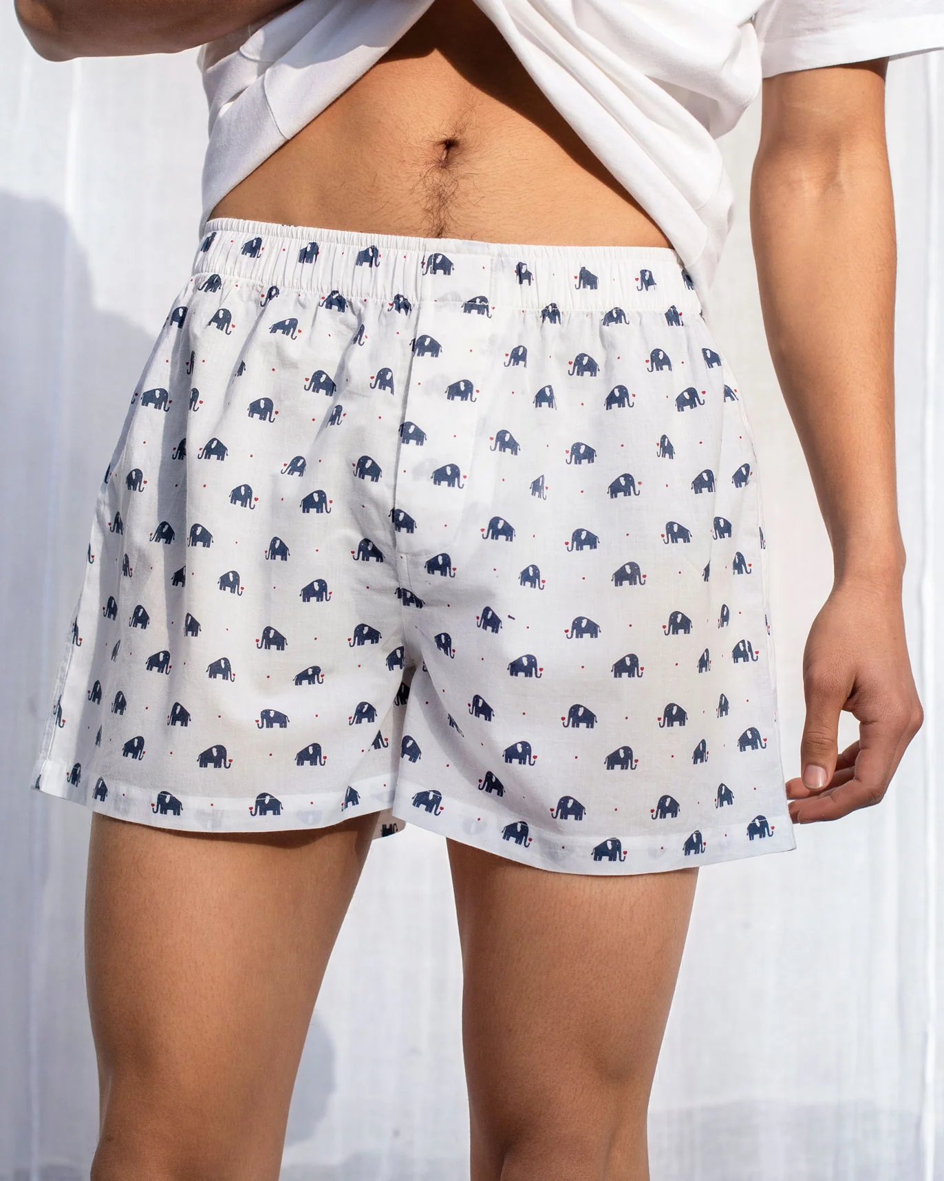 Haathi Boxers (Set of 2) - Navy - Image 4