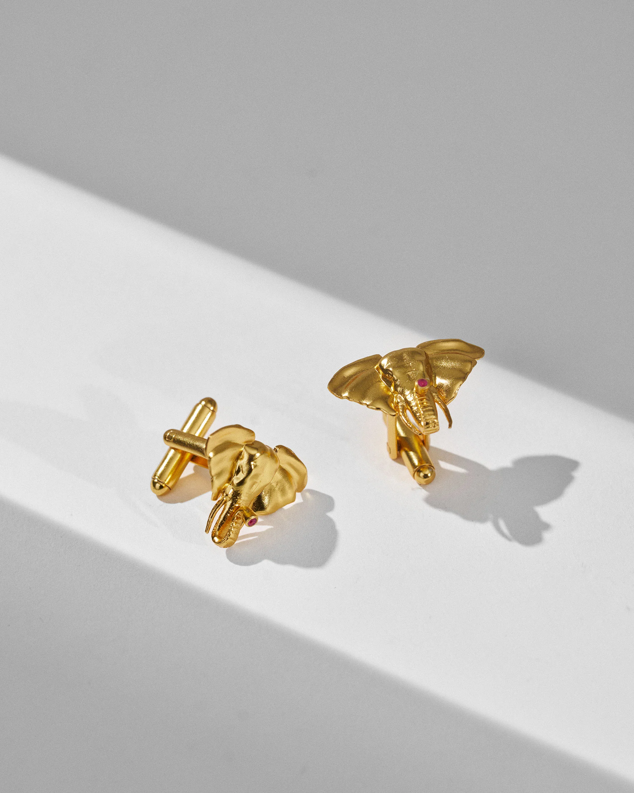Haathi Cufflinks - Gold - Image 3
