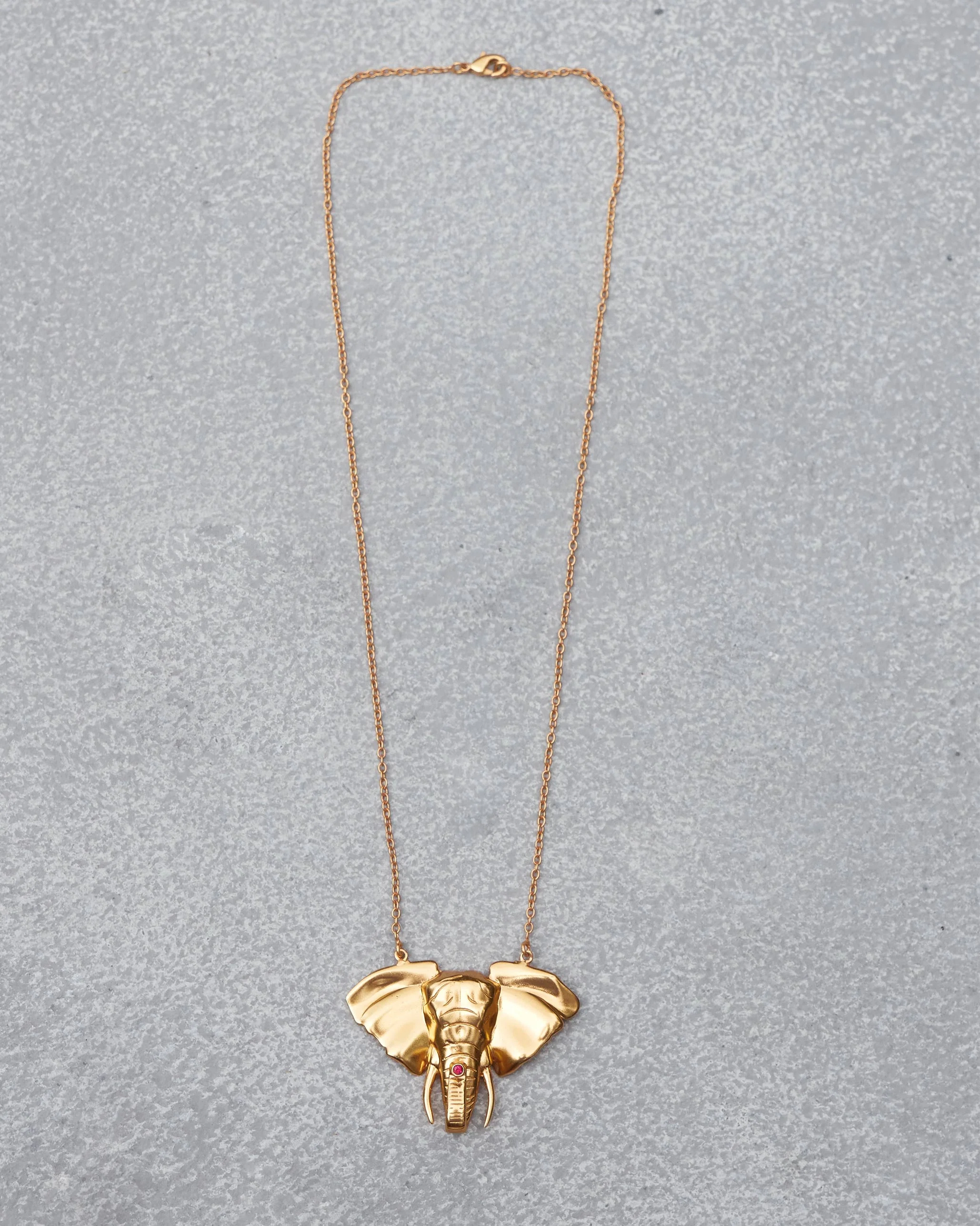 Haathi Necklace - Gold - Image 2