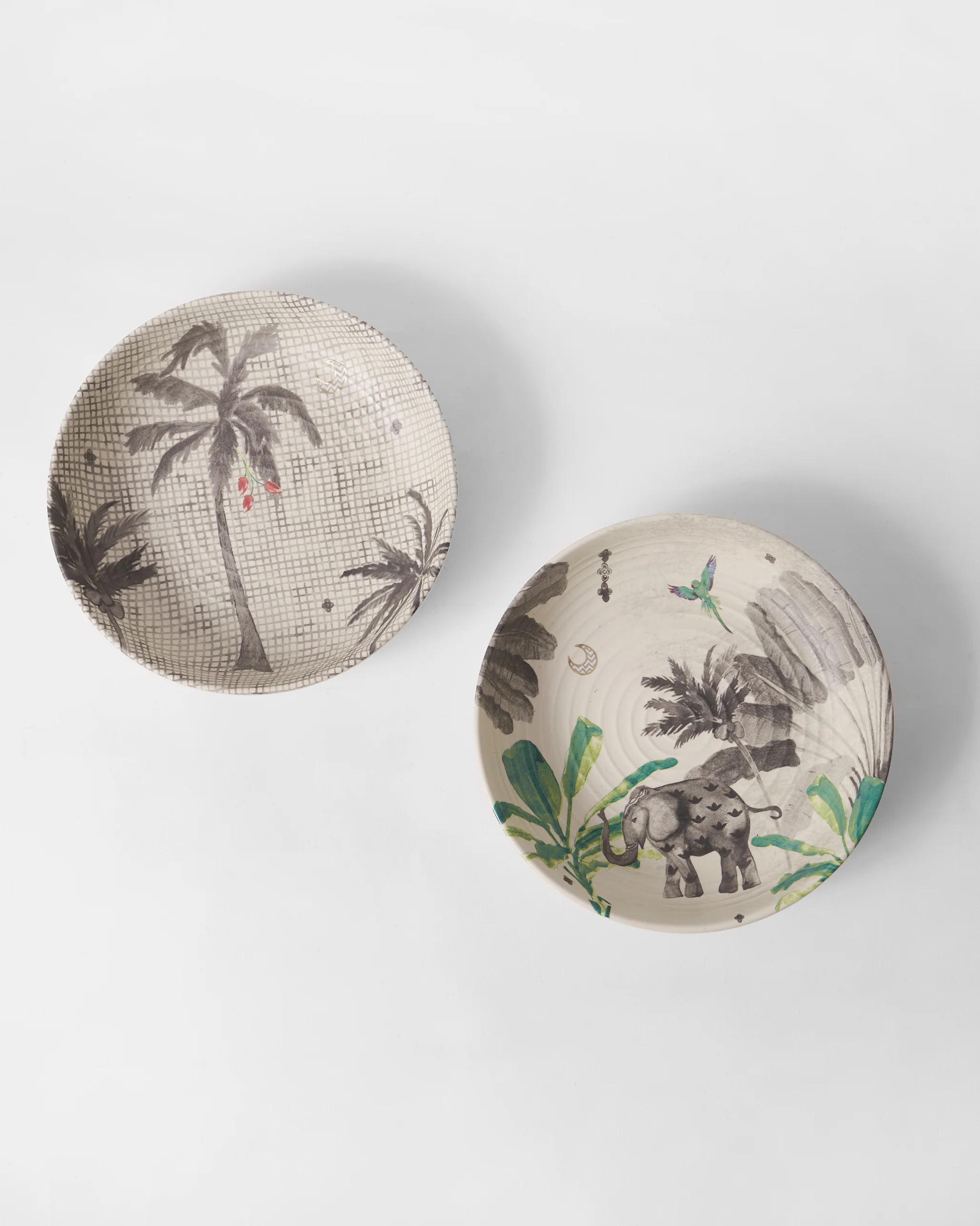 Haathi Shallow Bowl - Set of 2 - Image 3