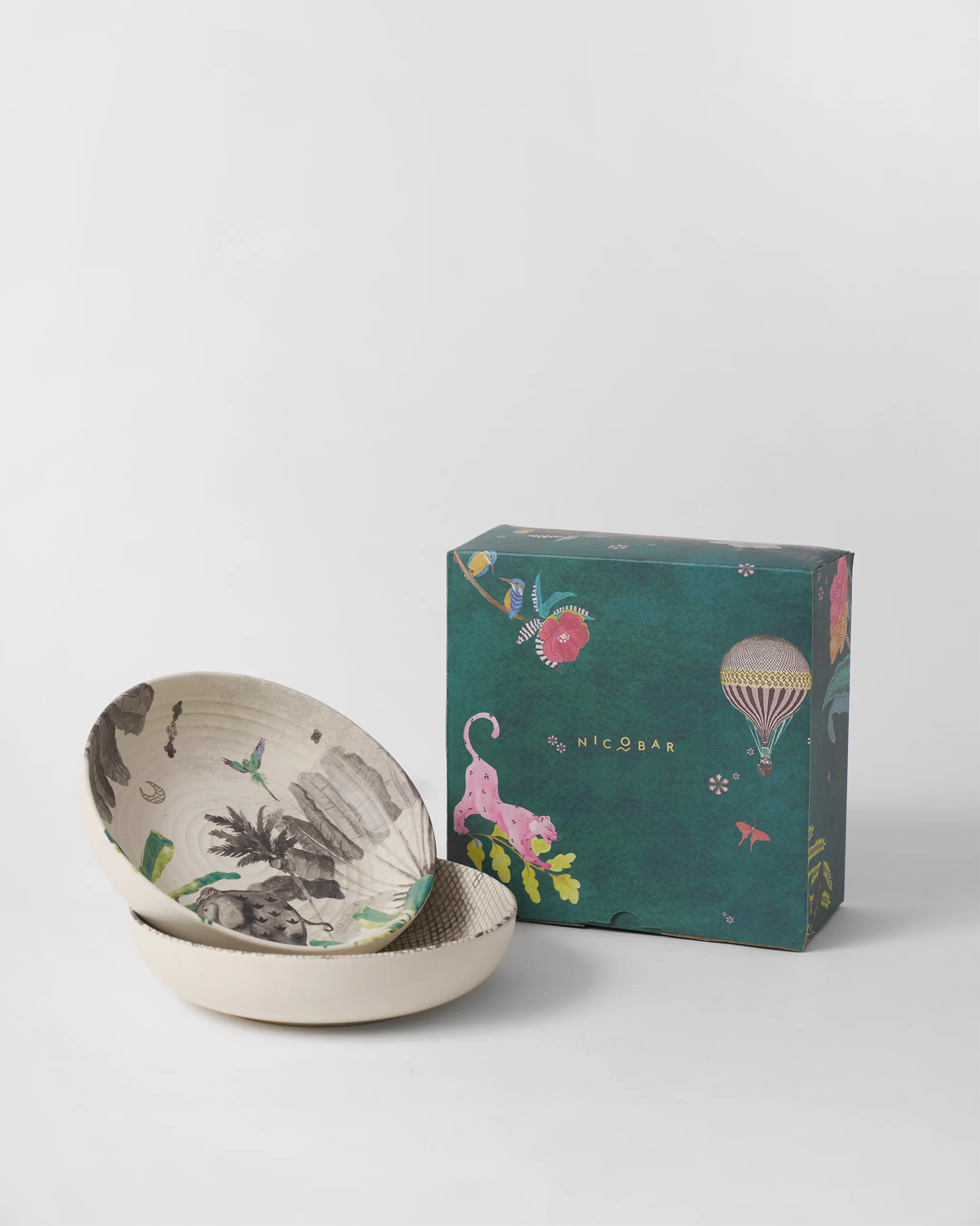 Haathi Shallow Bowl - Set of 2 - Image 4