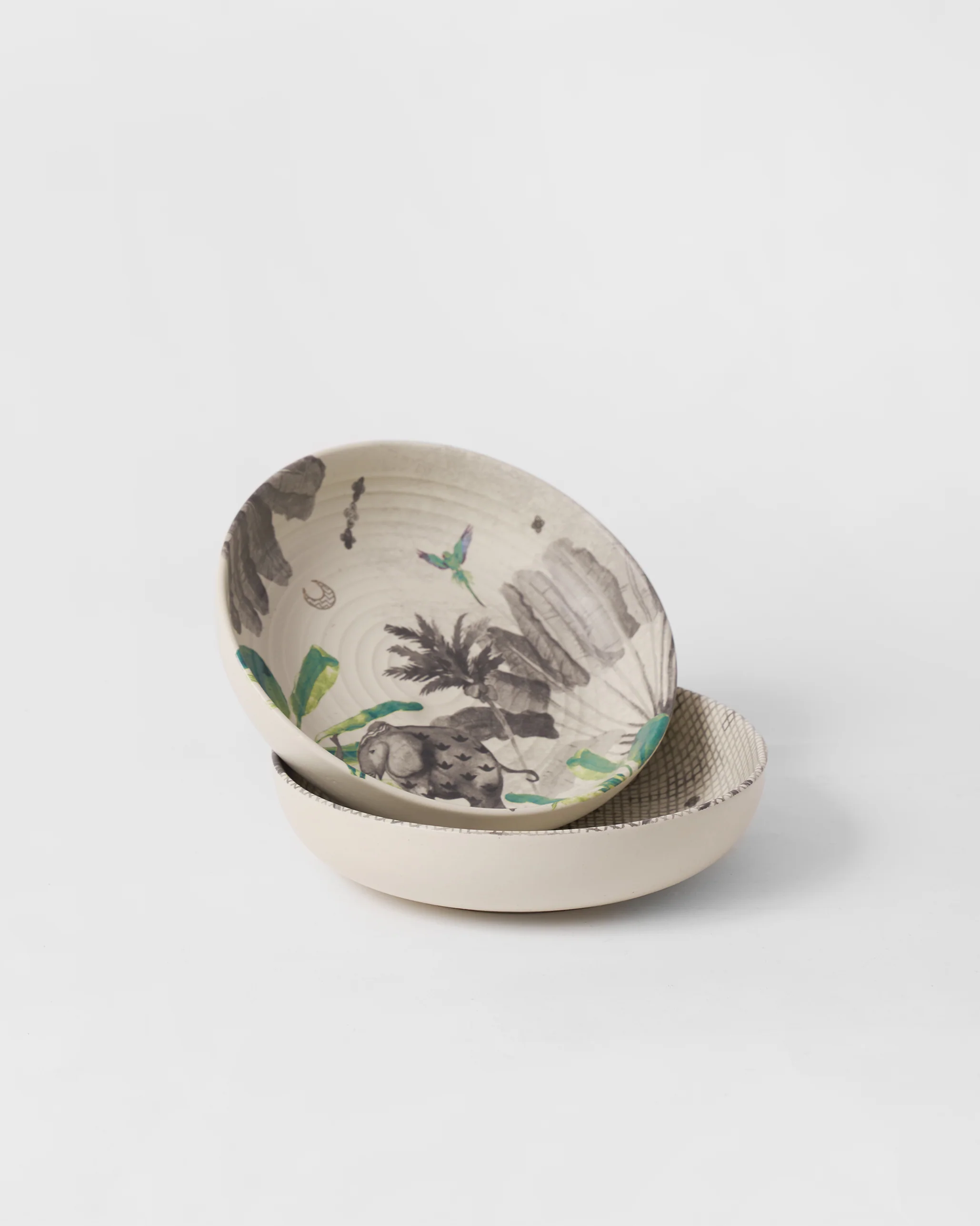 Haathi Shallow Bowl - Set of 2 - Image 5