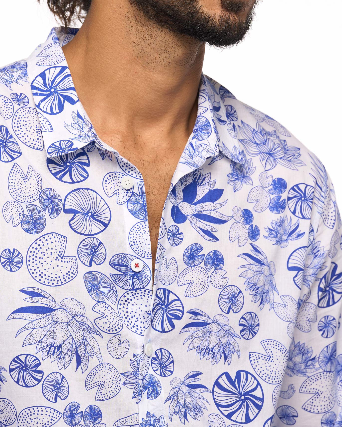 Hakuna Shirt - Blue & White - Image 2