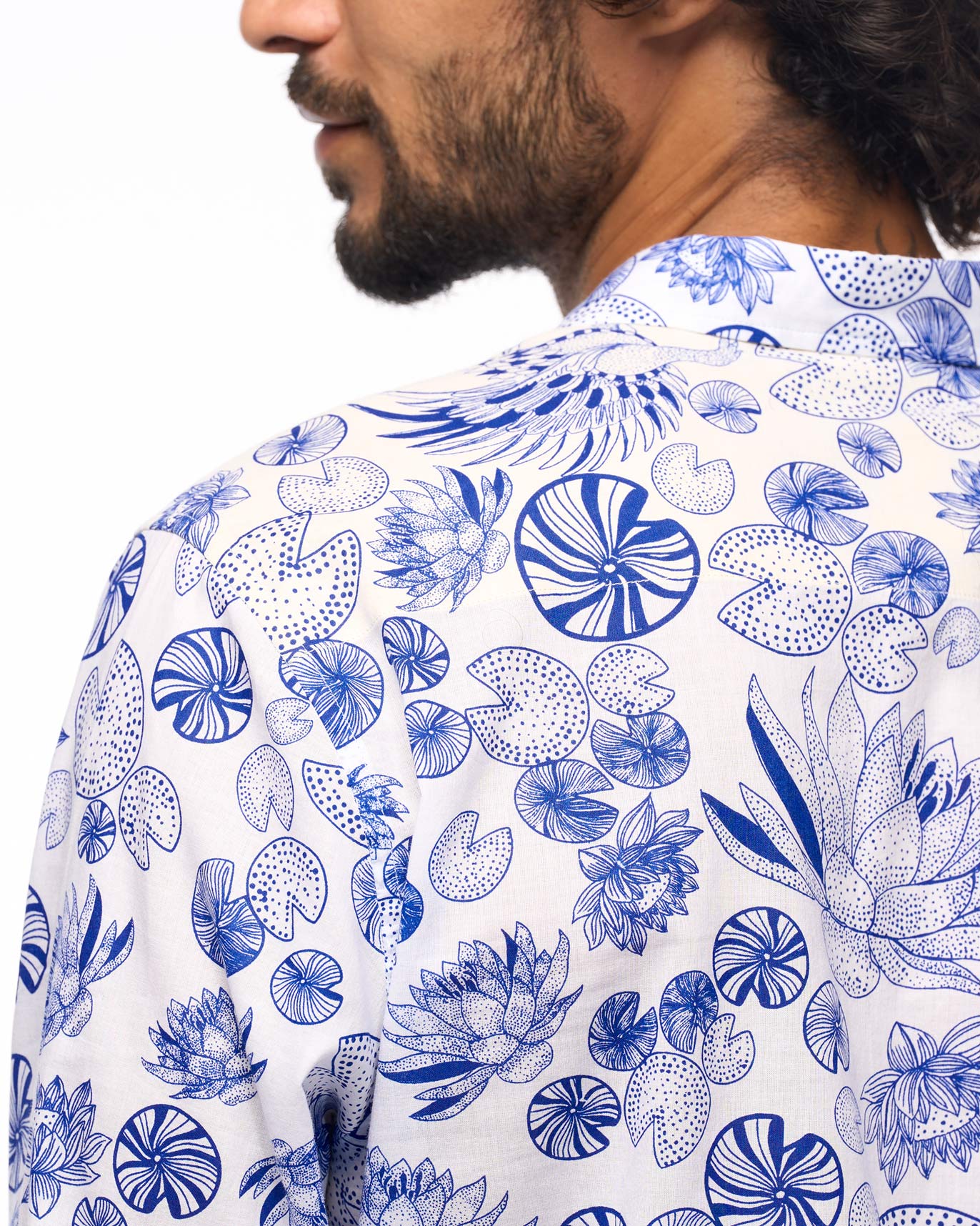 Hakuna Shirt - Blue & White - Image 3