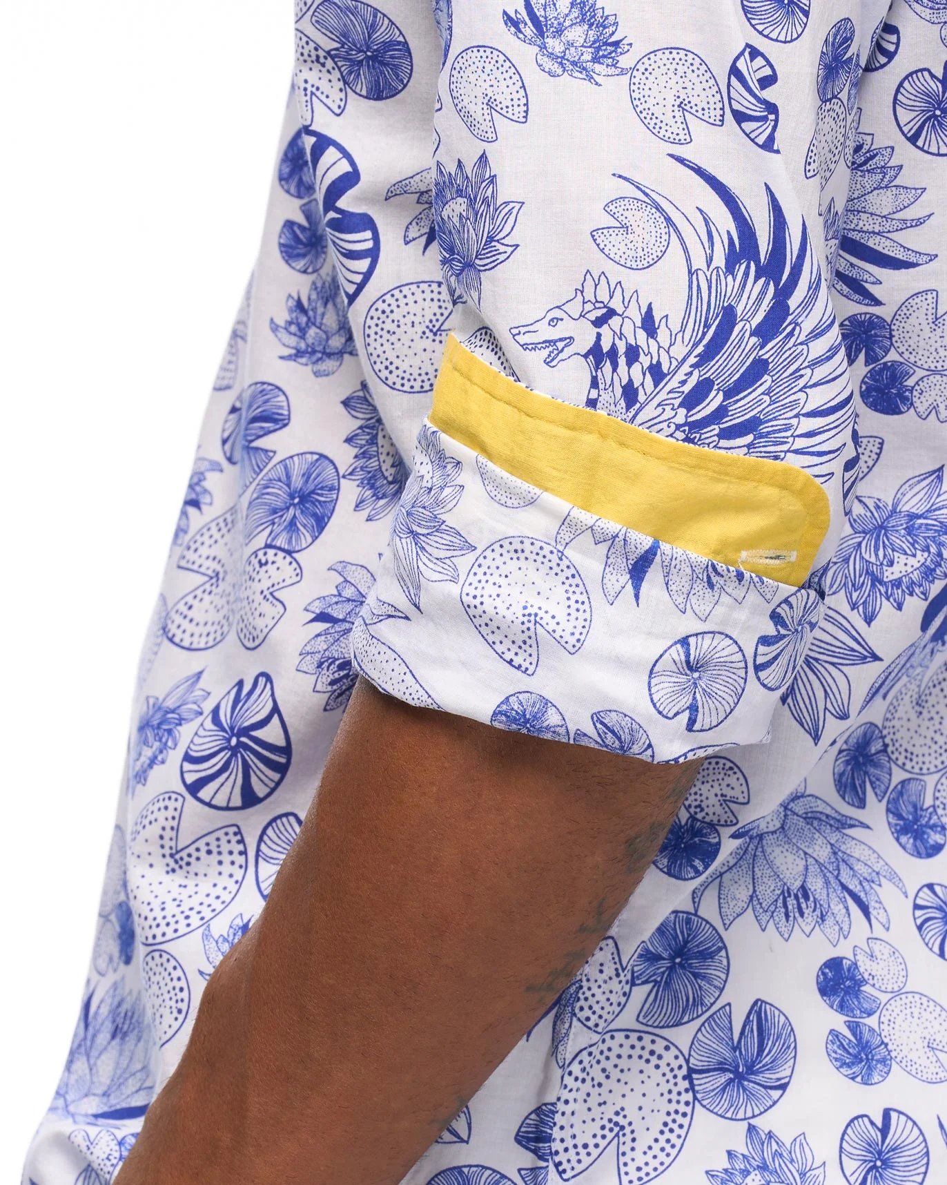 Hakuna Shirt - Blue & White - Image 4