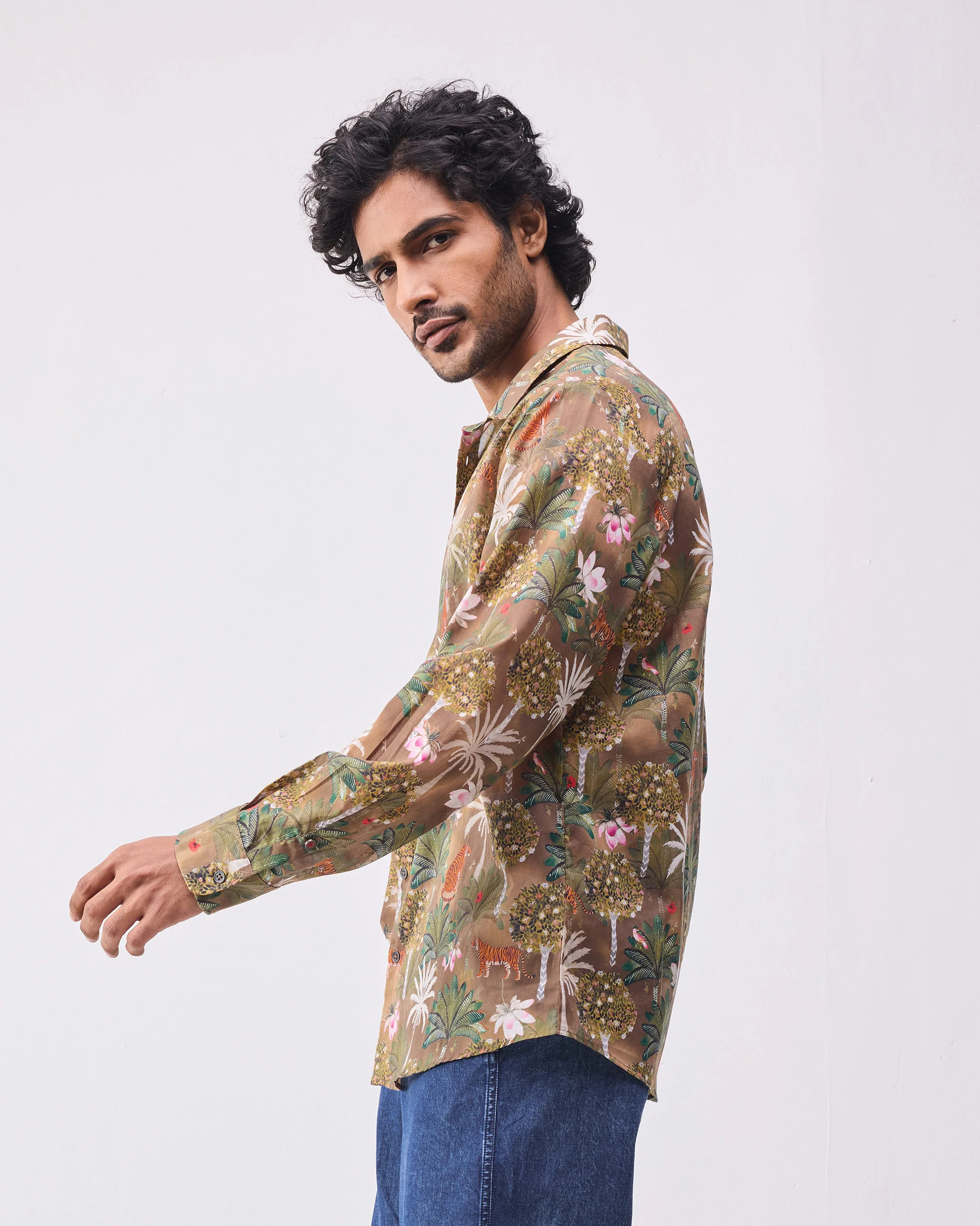 Hakuna Shirt - Green Print - Image 3