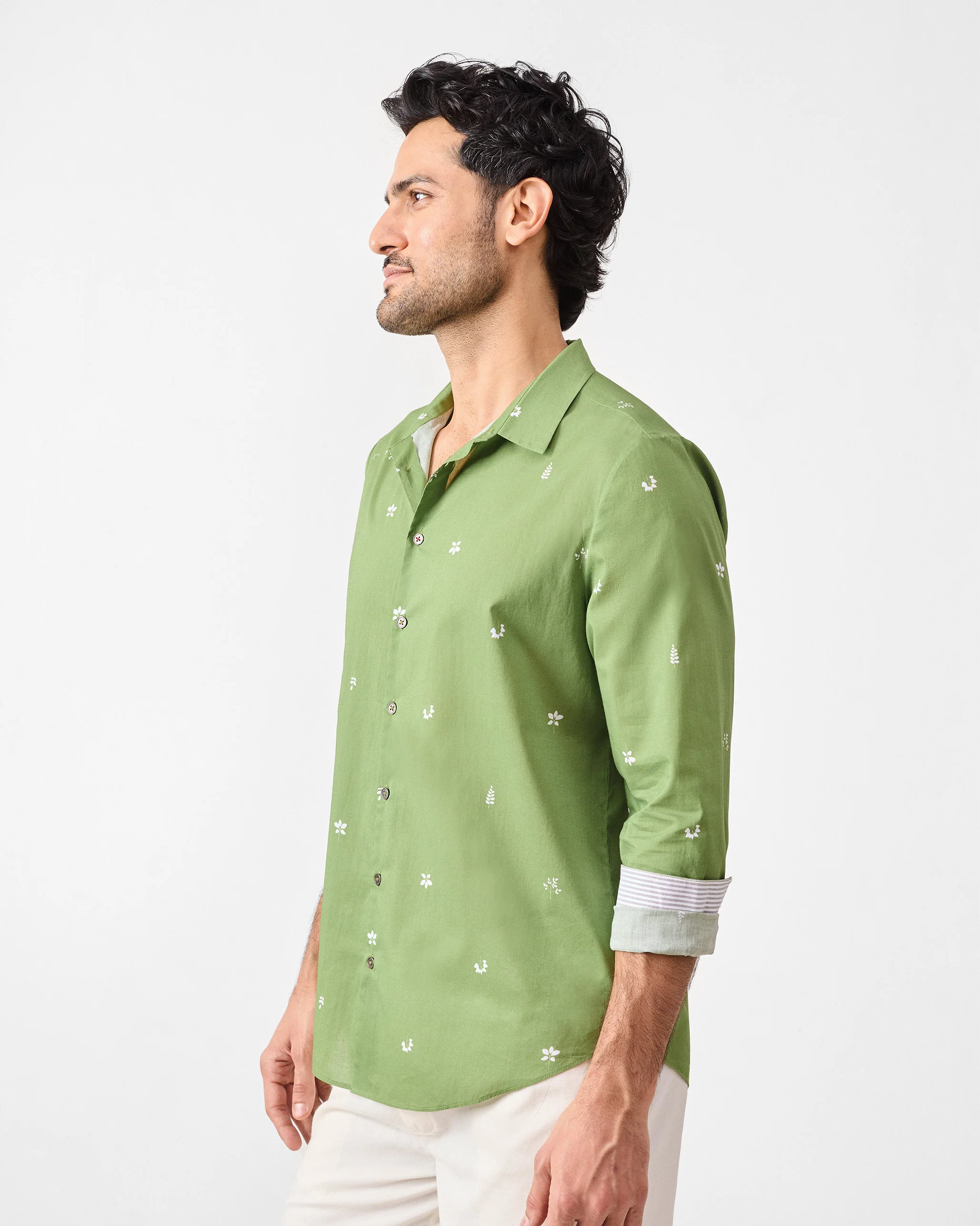 Hakuna Shirt - Green Printed - Image 3