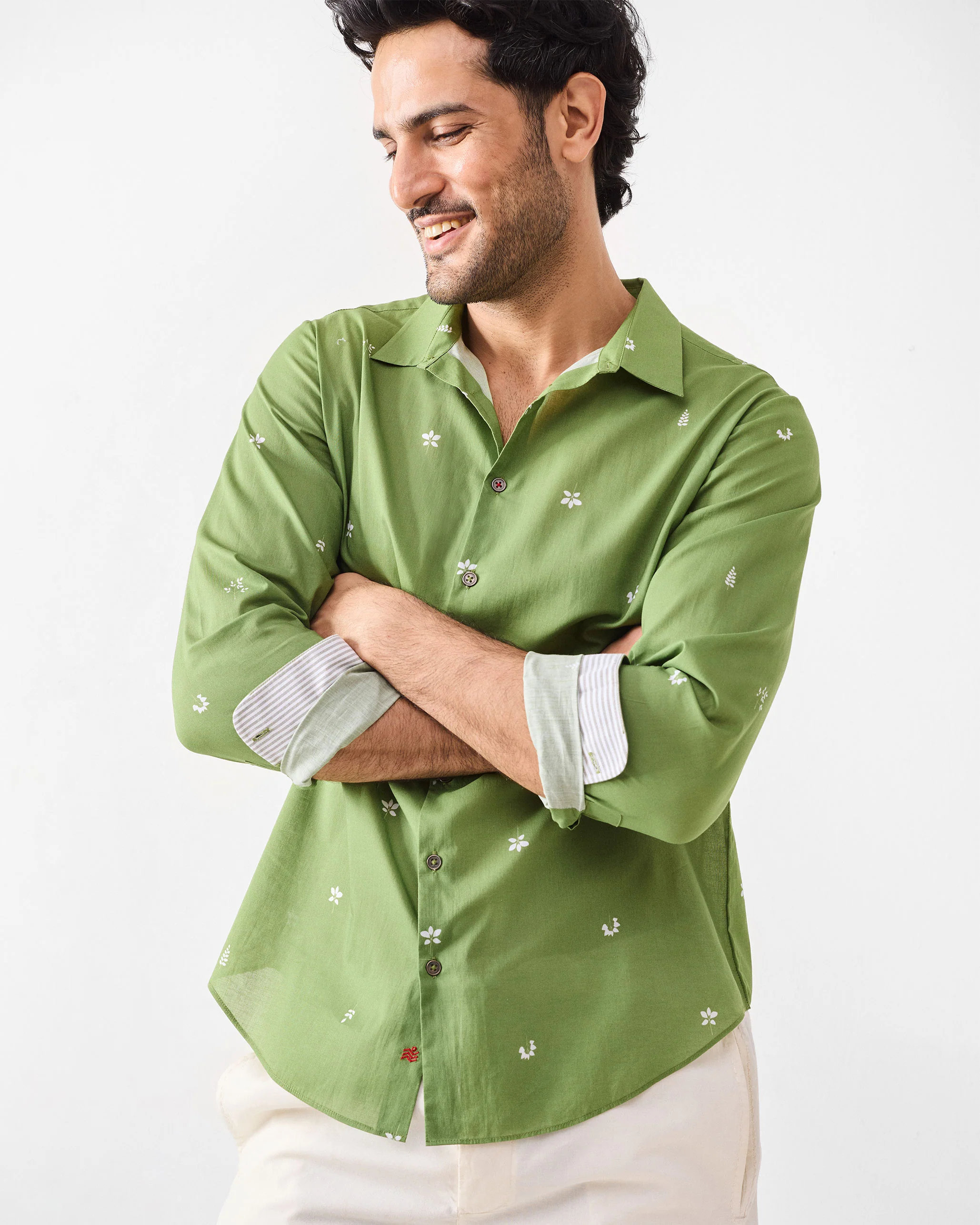 Hakuna Shirt - Green Printed - Image 6