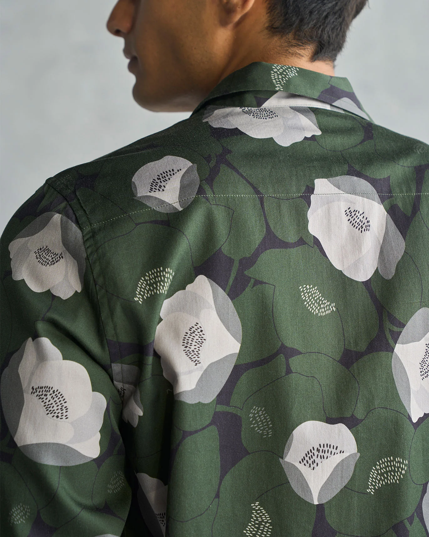 Hakuna Shirt - Grey & Olive - Image 2