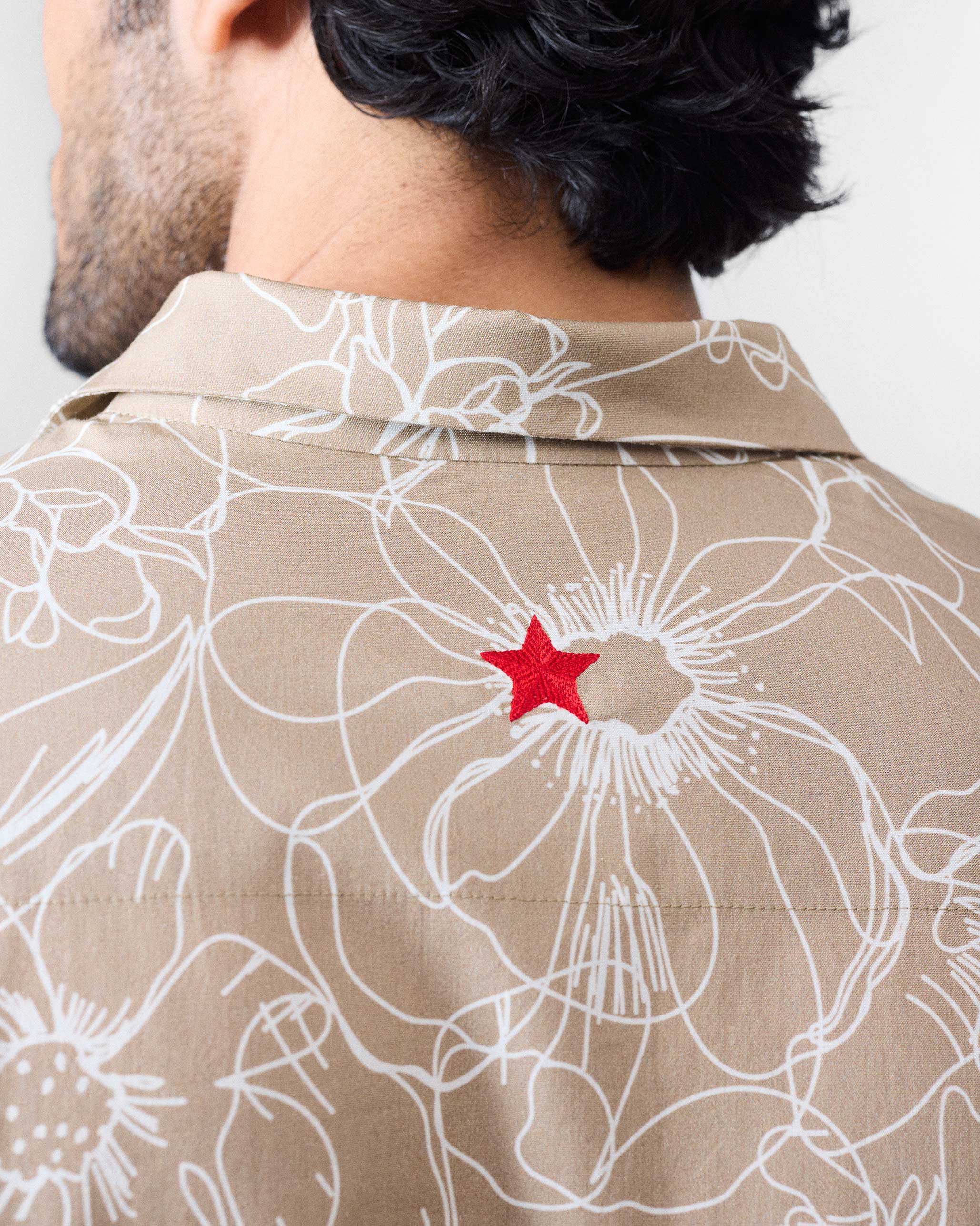 Hakuna Shirt - Light Brown Printed - Image 5