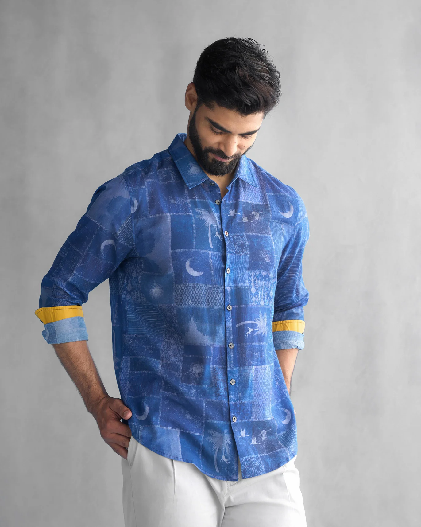 Hakuna Shirt - Navy - Image 5