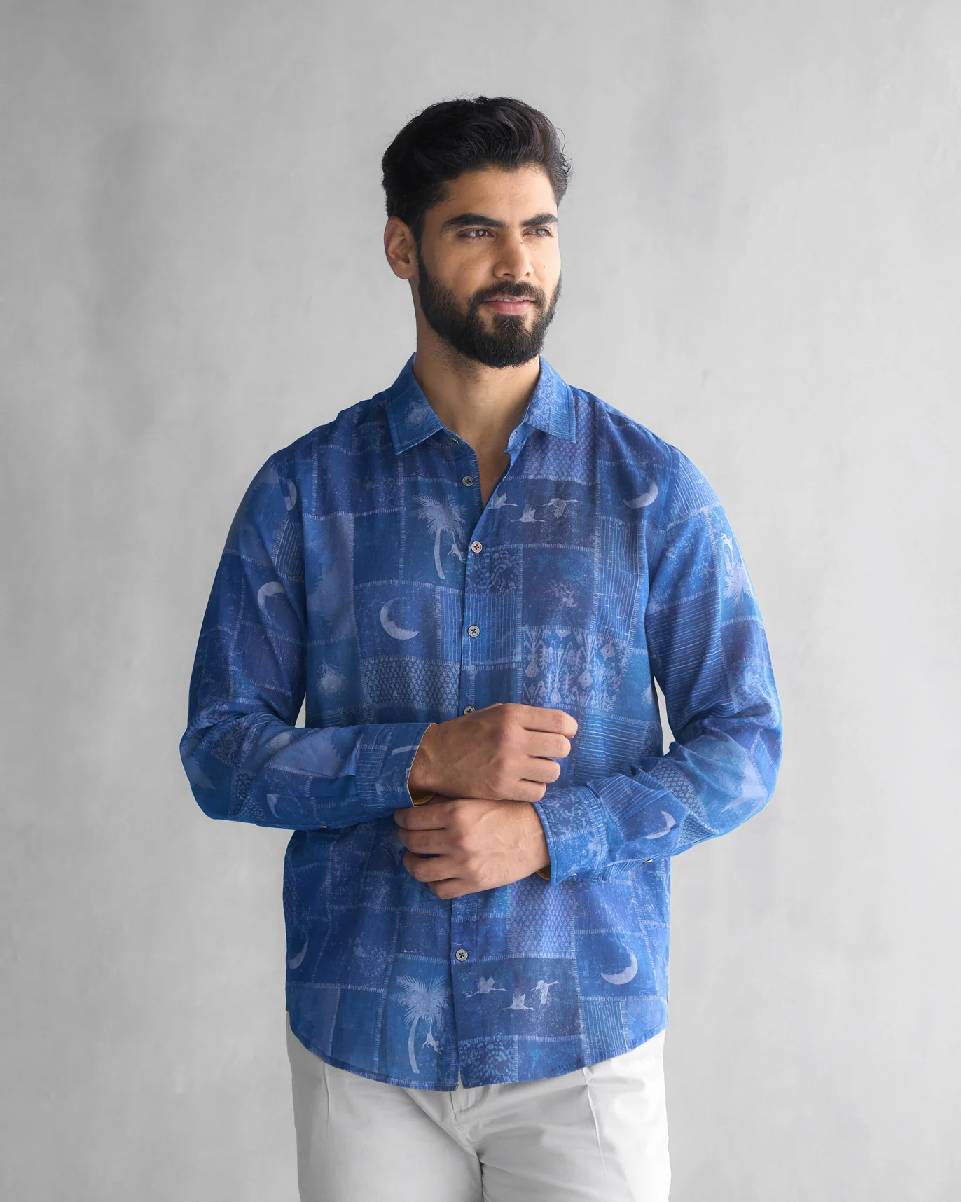 Hakuna Shirt - Navy - Image 7