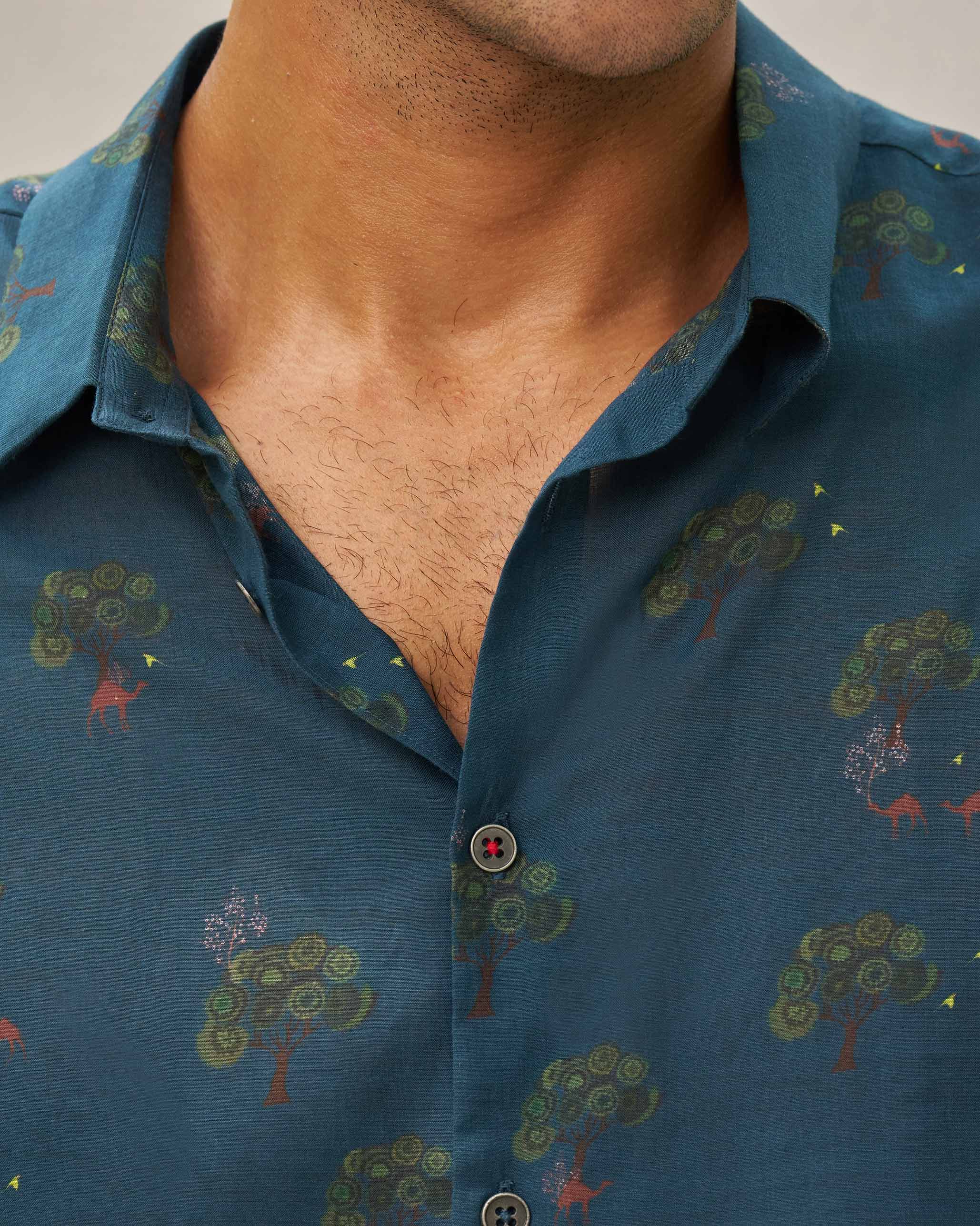 Hakuna Shirt - Navy - Image 3