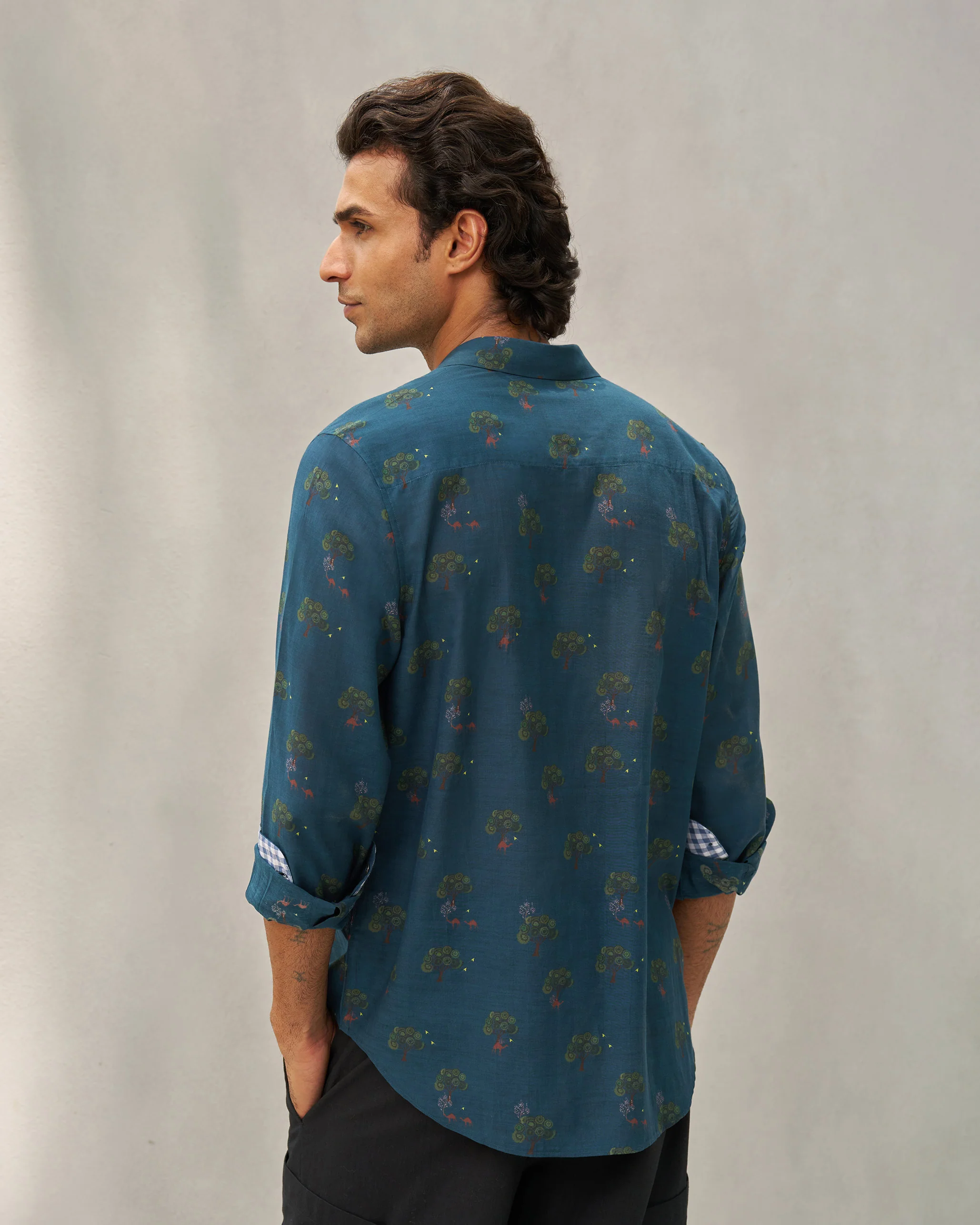 Hakuna Shirt - Navy - Image 5