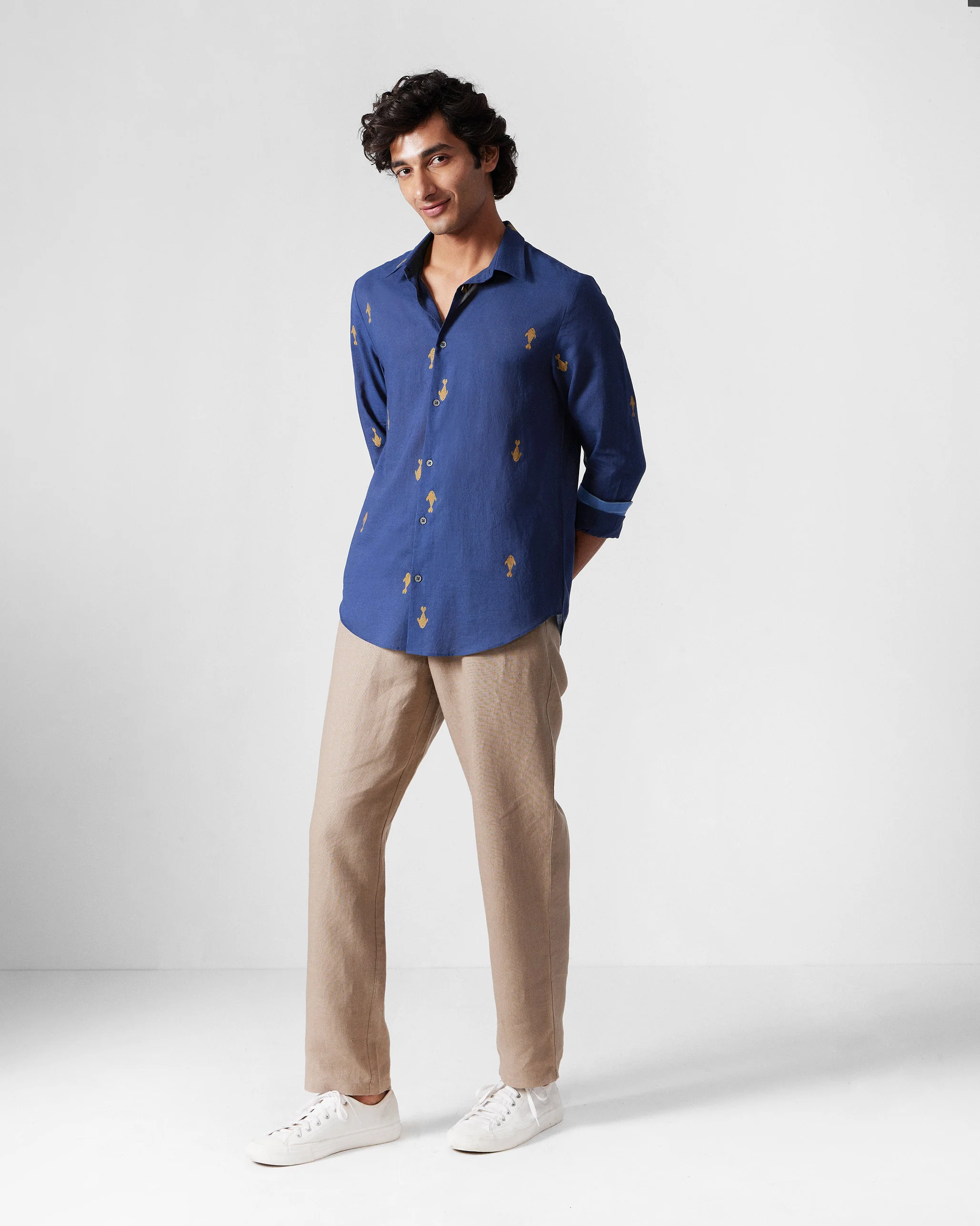 Hakuna Shirt - Navy - Image 6