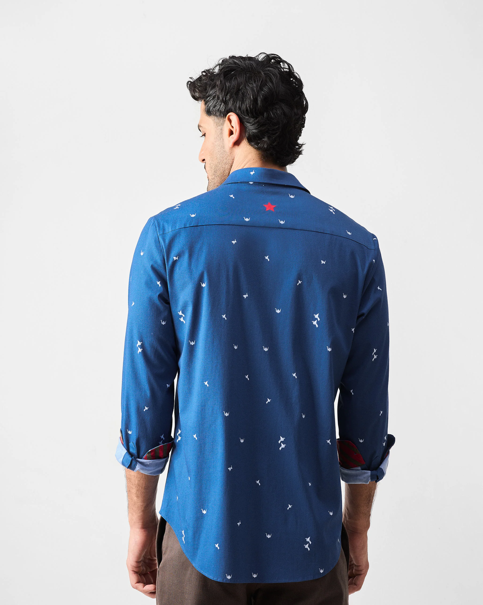 Hakuna Shirt - Navy & White Print - Image 2