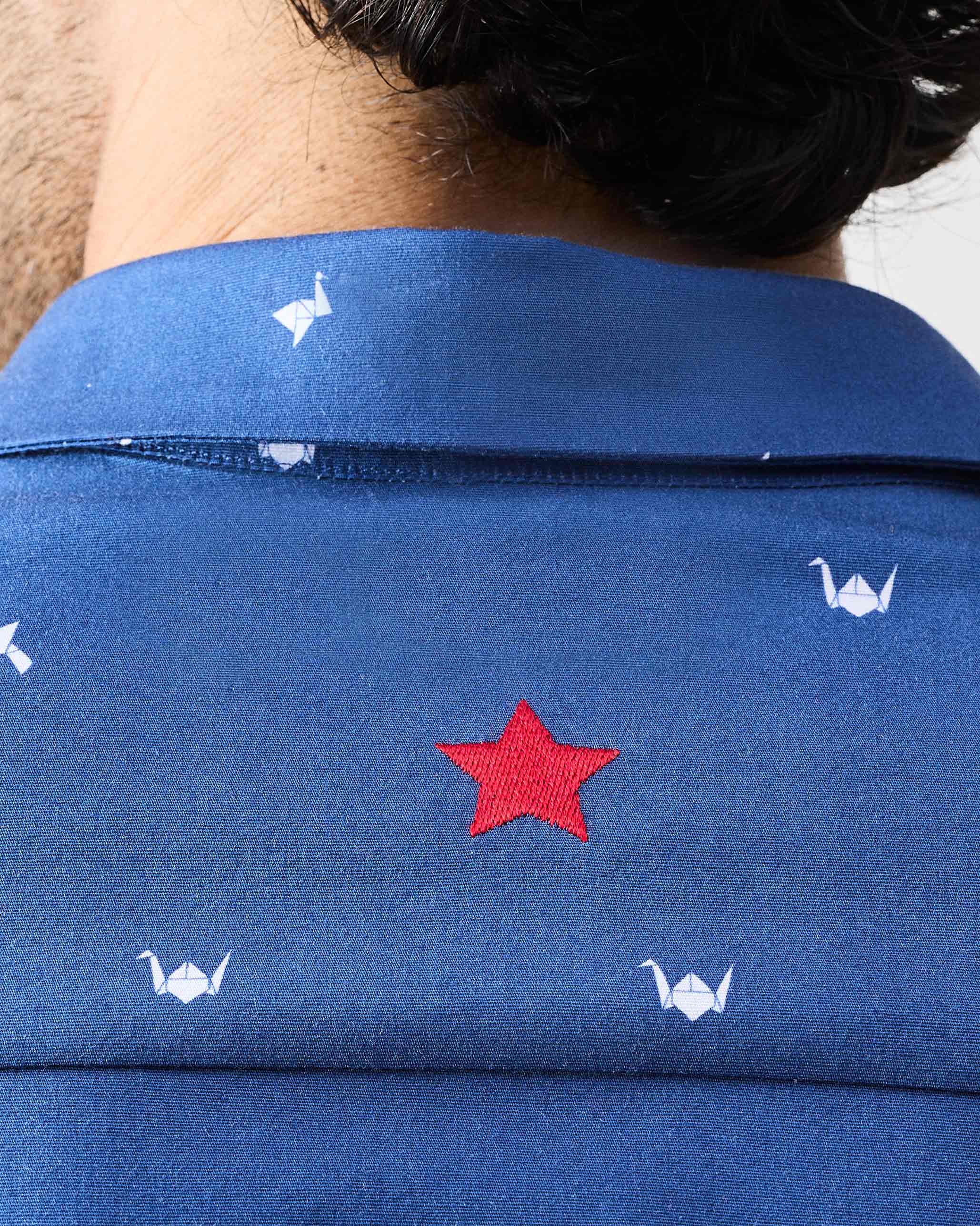 Hakuna Shirt - Navy & White Print - Image 3