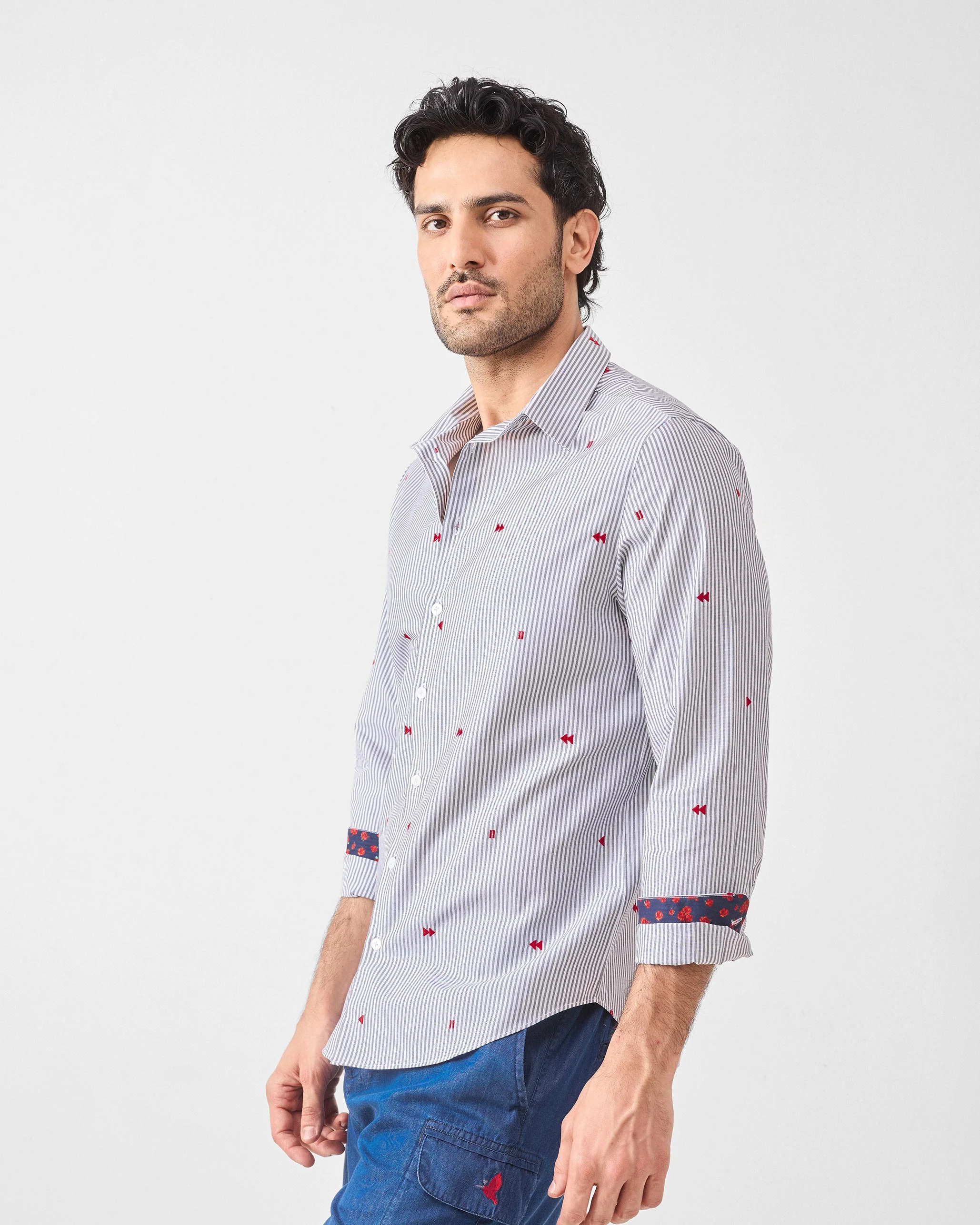 Hakuna Shirt - Red Embroidered - Image 3