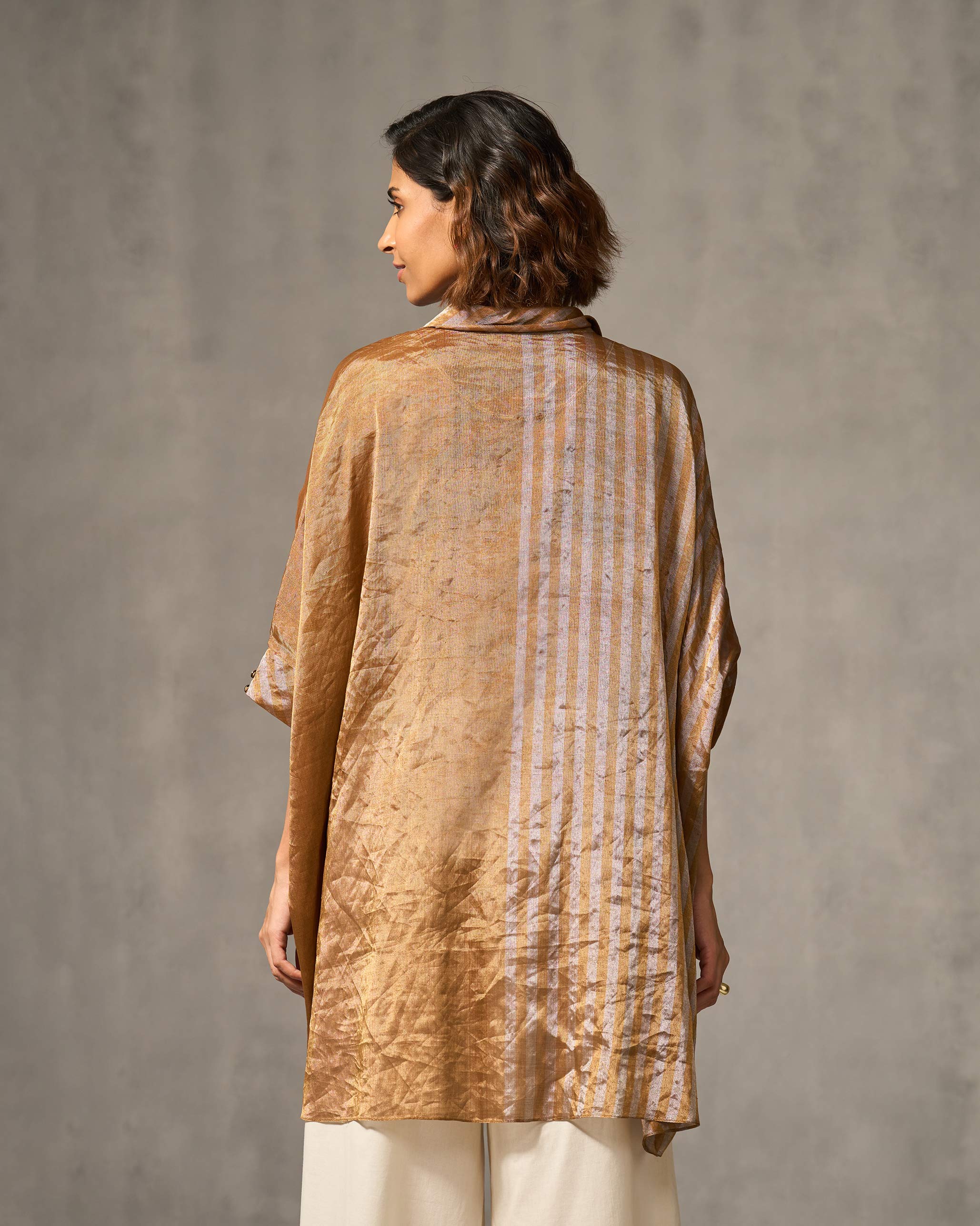 Hala Tunic - Gold & Silver - Image 5