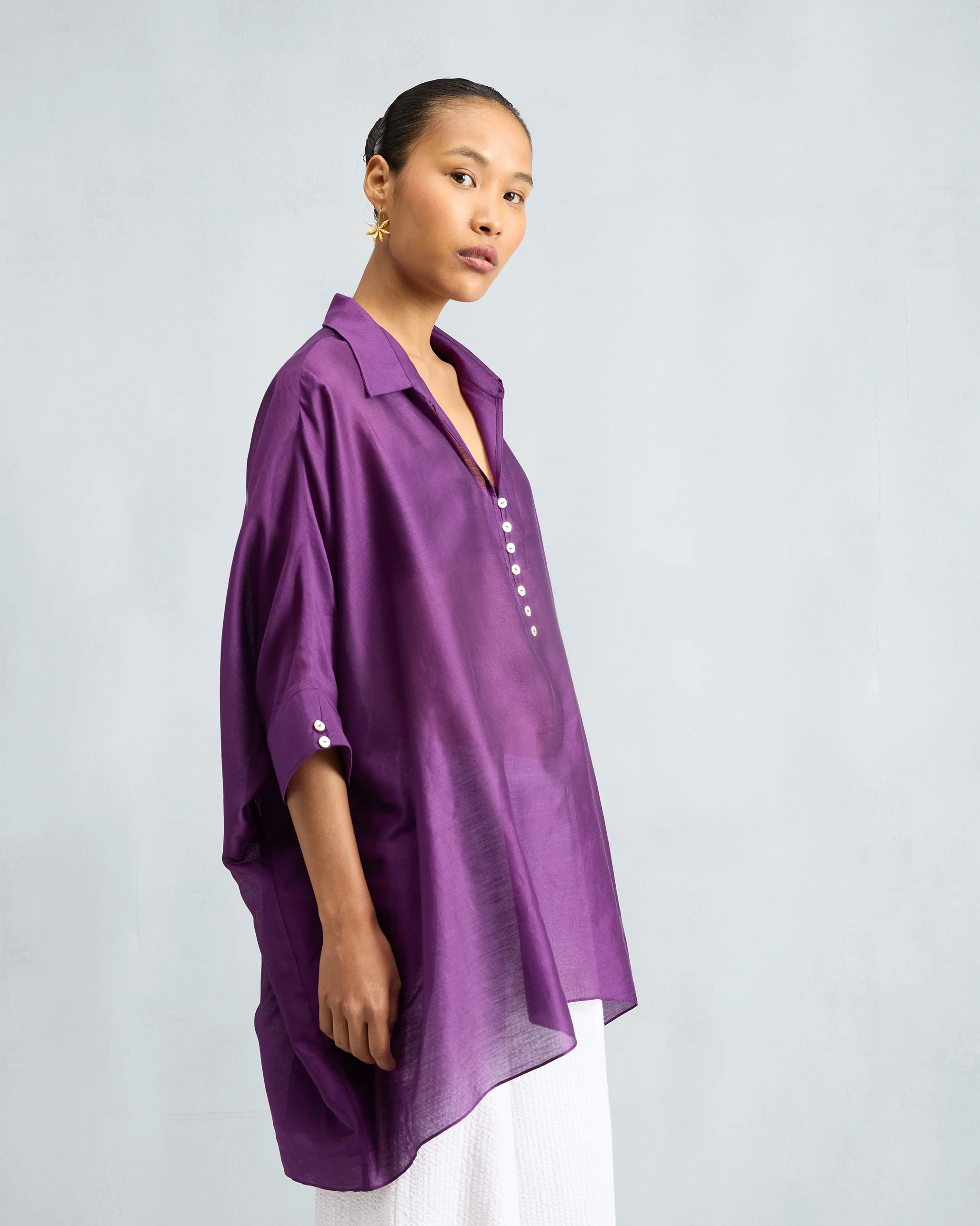 Hala Tunic - Purple - Image 4
